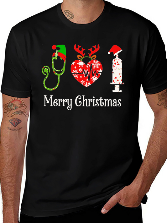 Medical Christmas T-Shirt - Holiday Health Professional Tee