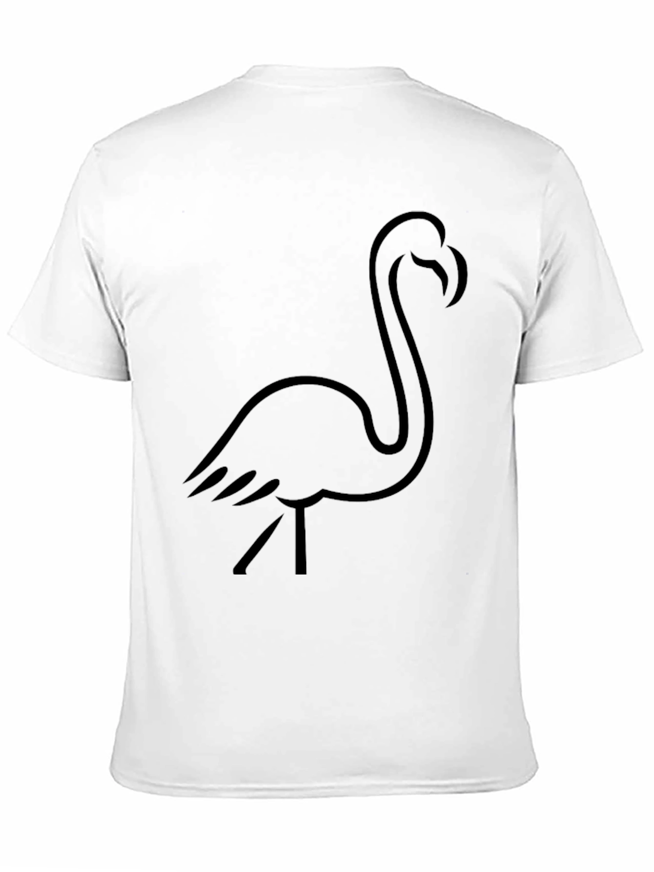 Black Flamingo Graphic Tee - Mens