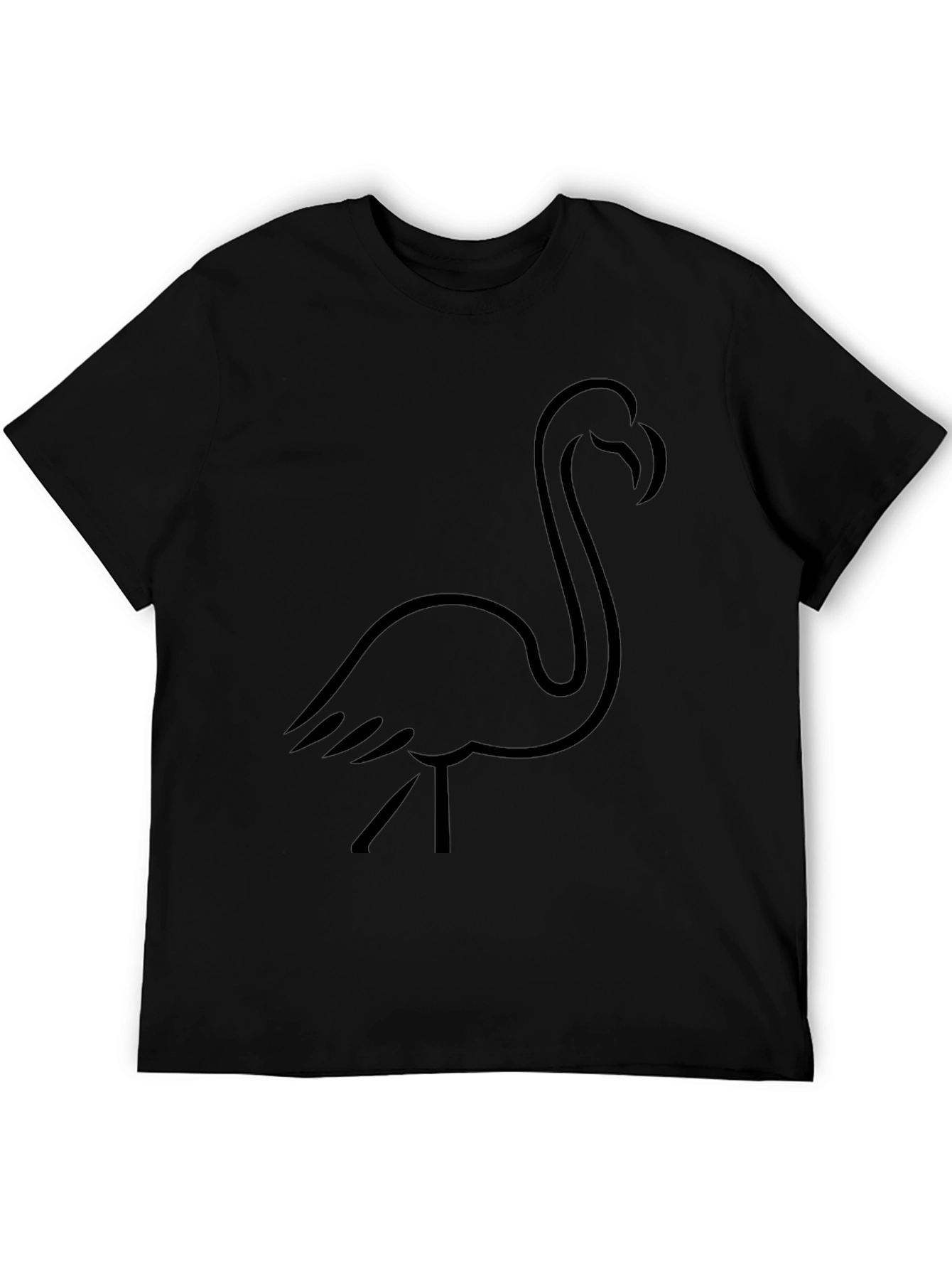 Black Flamingo Graphic Tee - Mens