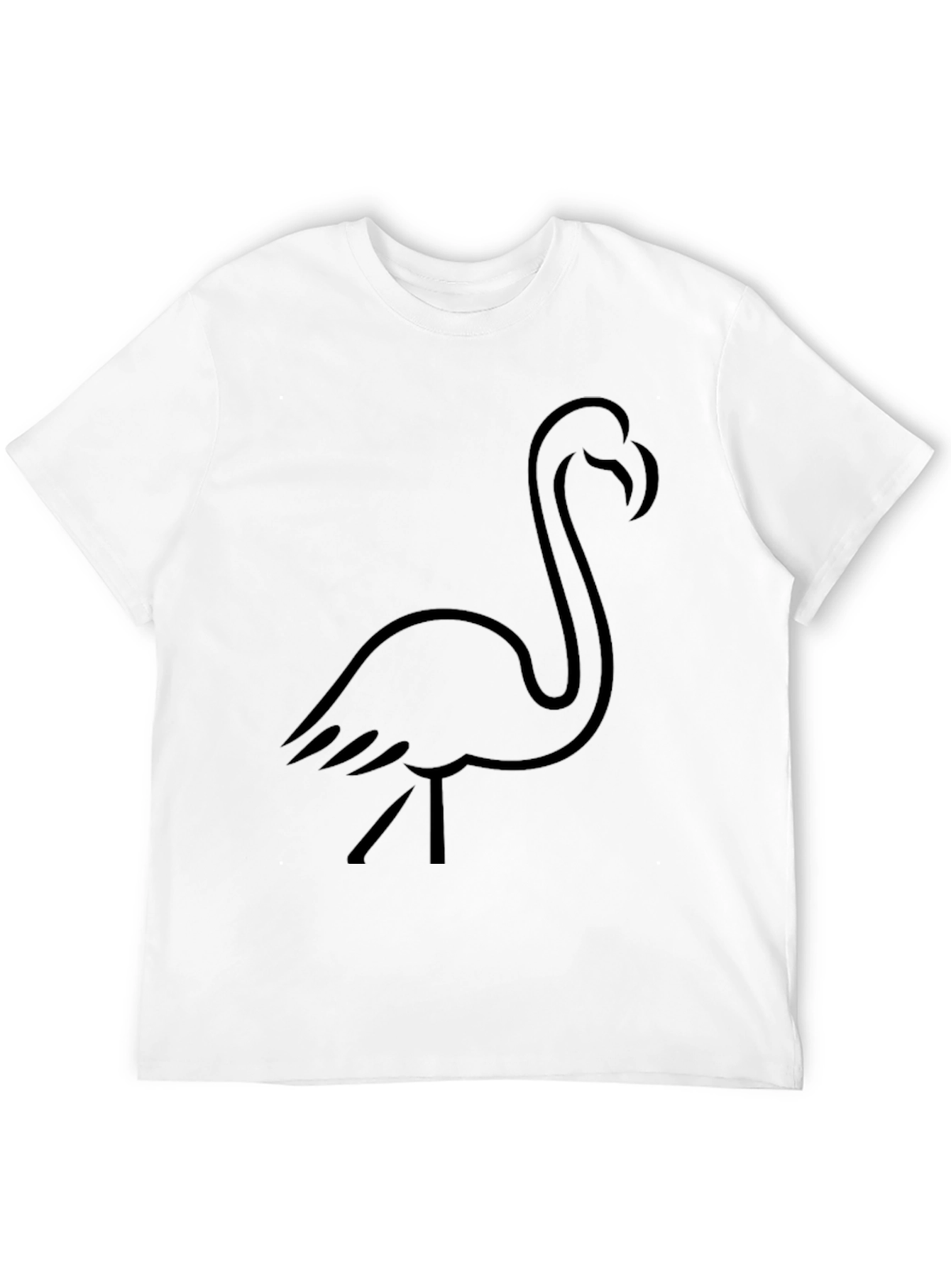 Black Flamingo Graphic Tee - Mens