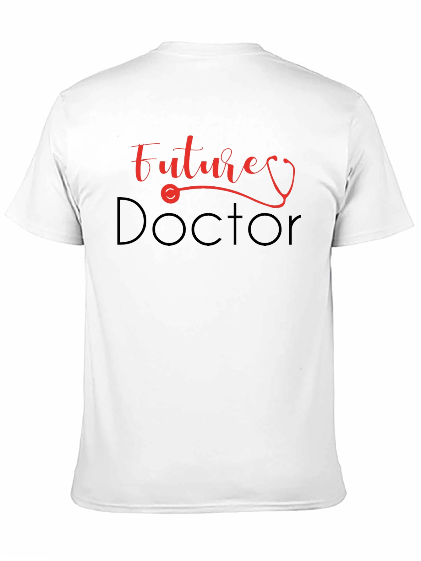 Future Doctor Graphic Tee - Black