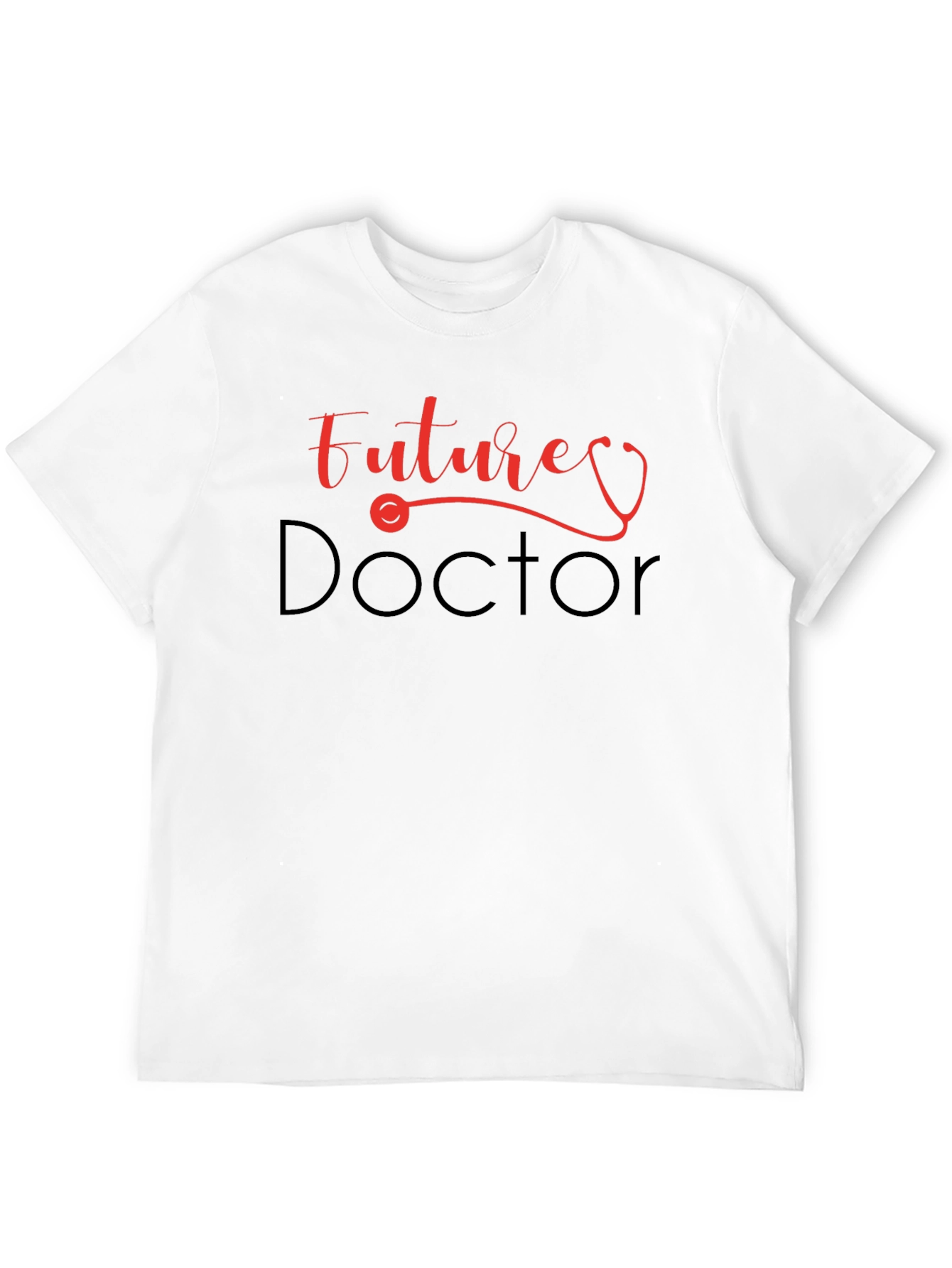 Future Doctor Graphic Tee - Black