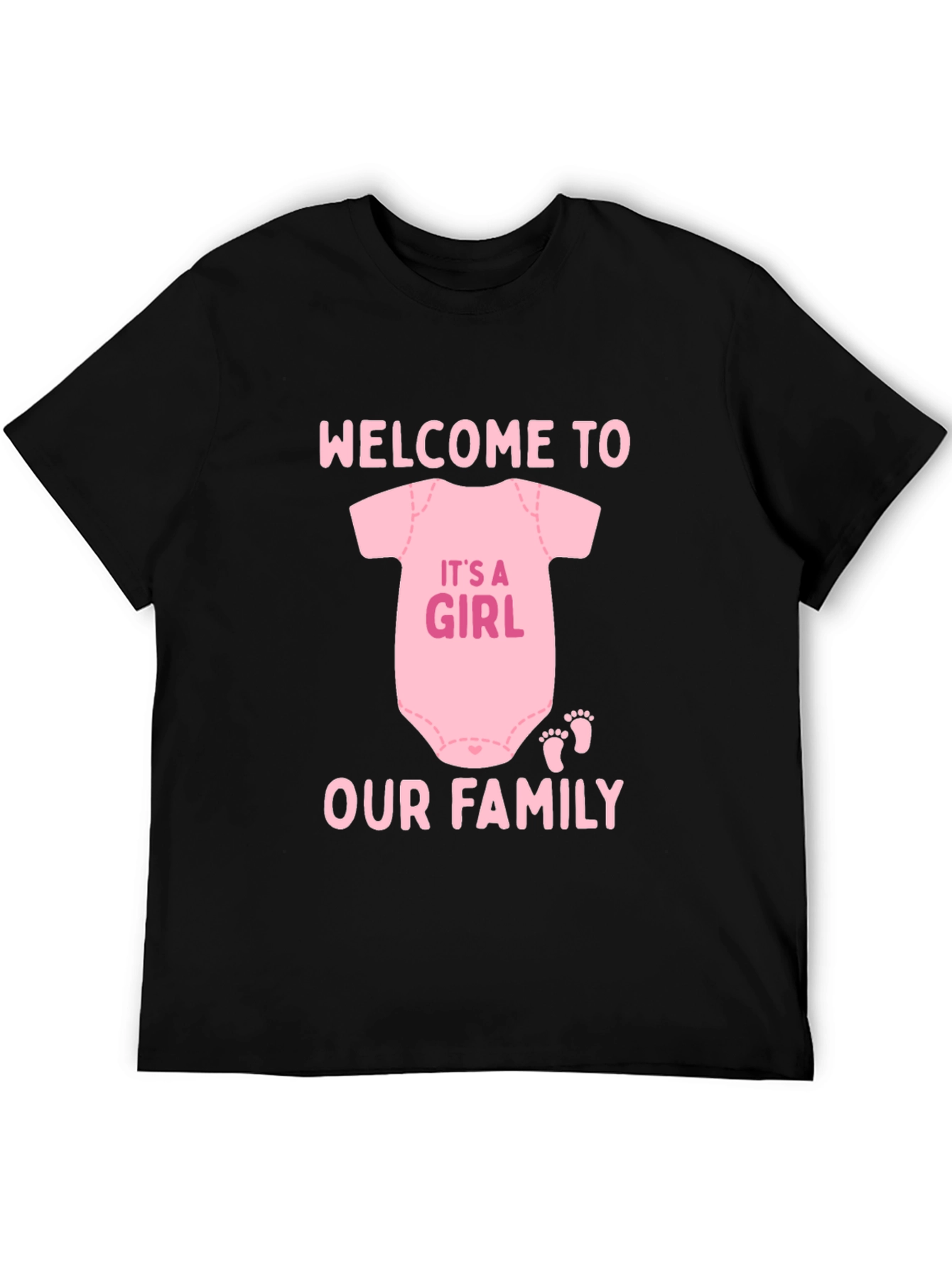 Welcome to Our Family Baby Girl T-Shirt