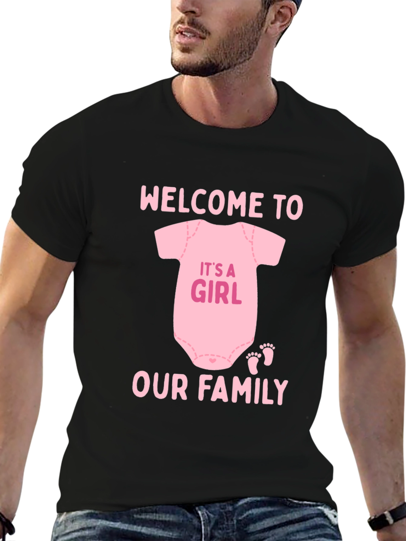 Welcome to Our Family Baby Girl T-Shirt
