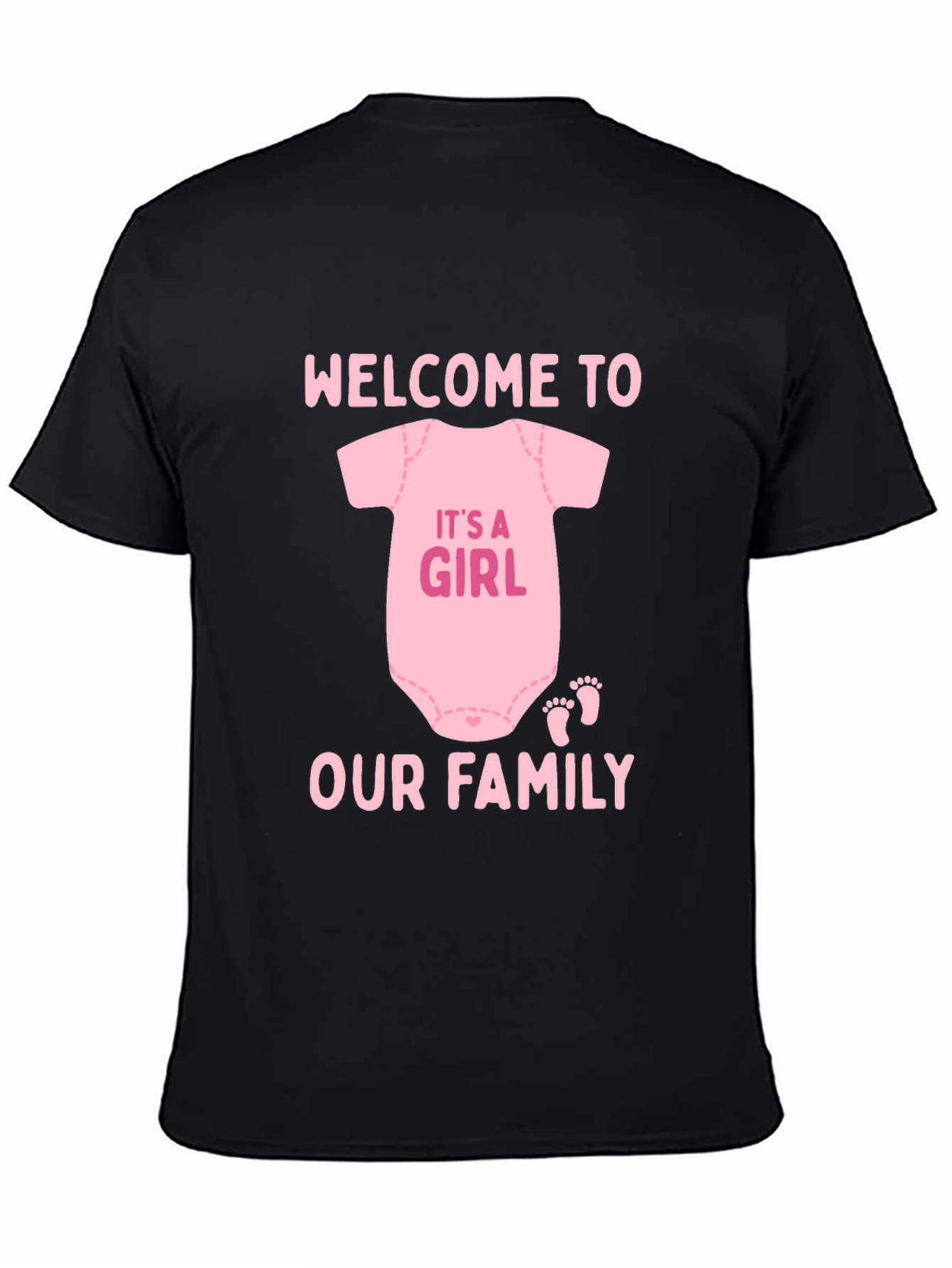 Welcome to Our Family Baby Girl T-Shirt