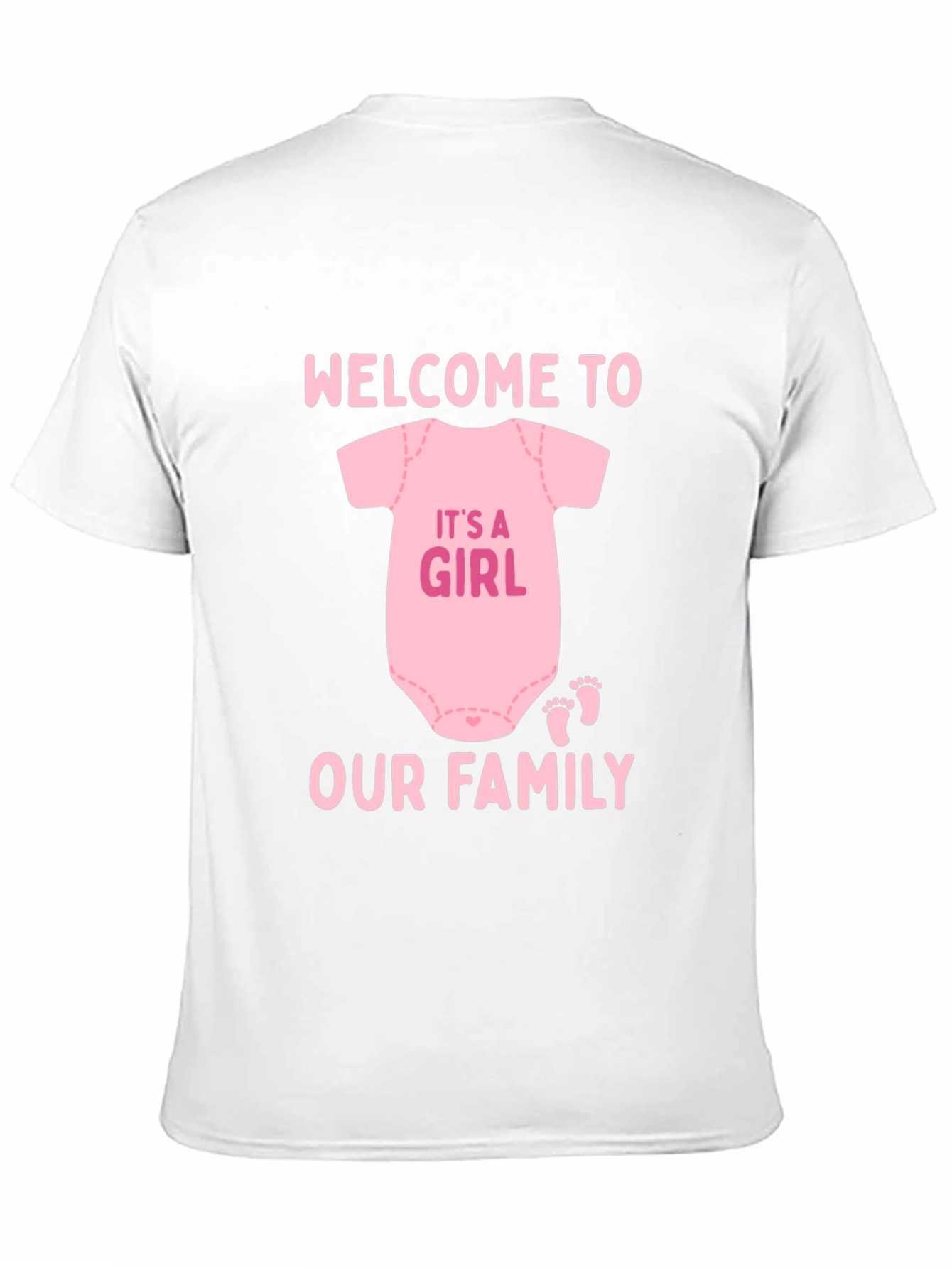 Welcome to Our Family Baby Girl T-Shirt