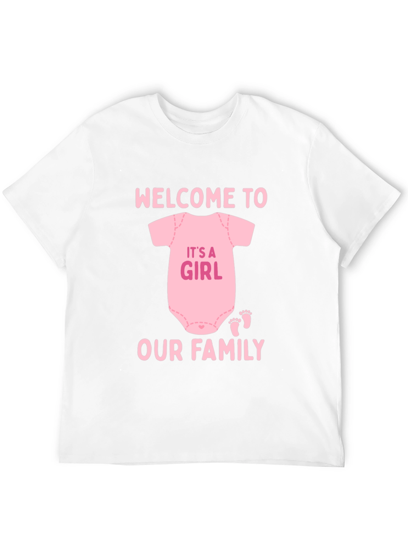 Welcome to Our Family Baby Girl T-Shirt
