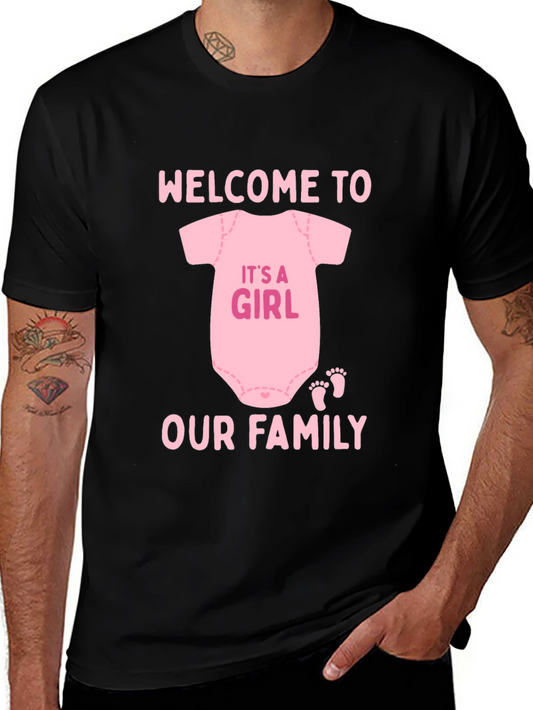 Welcome to Our Family Baby Girl T-Shirt