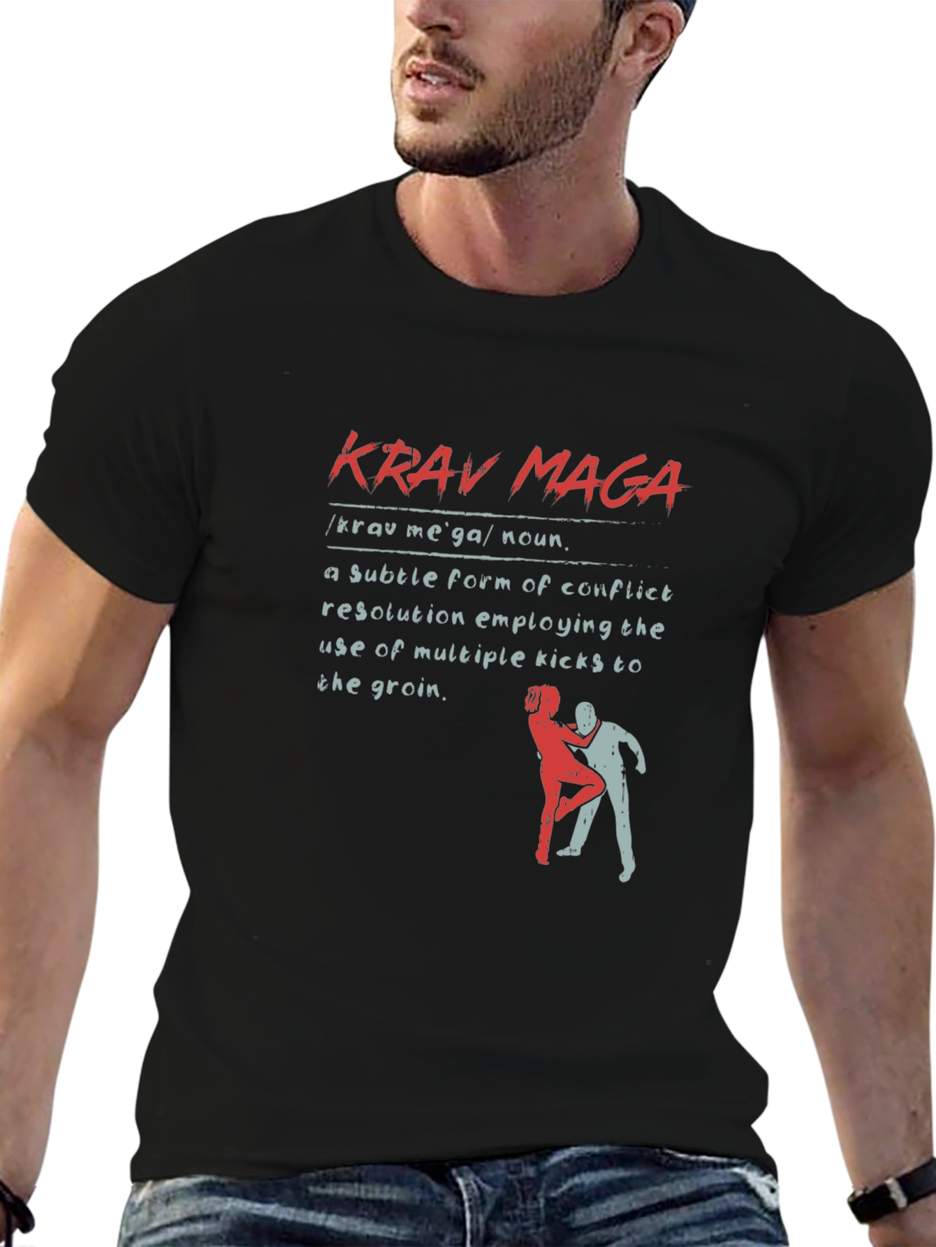 Krav Maga Definition Graphic T-Shirt