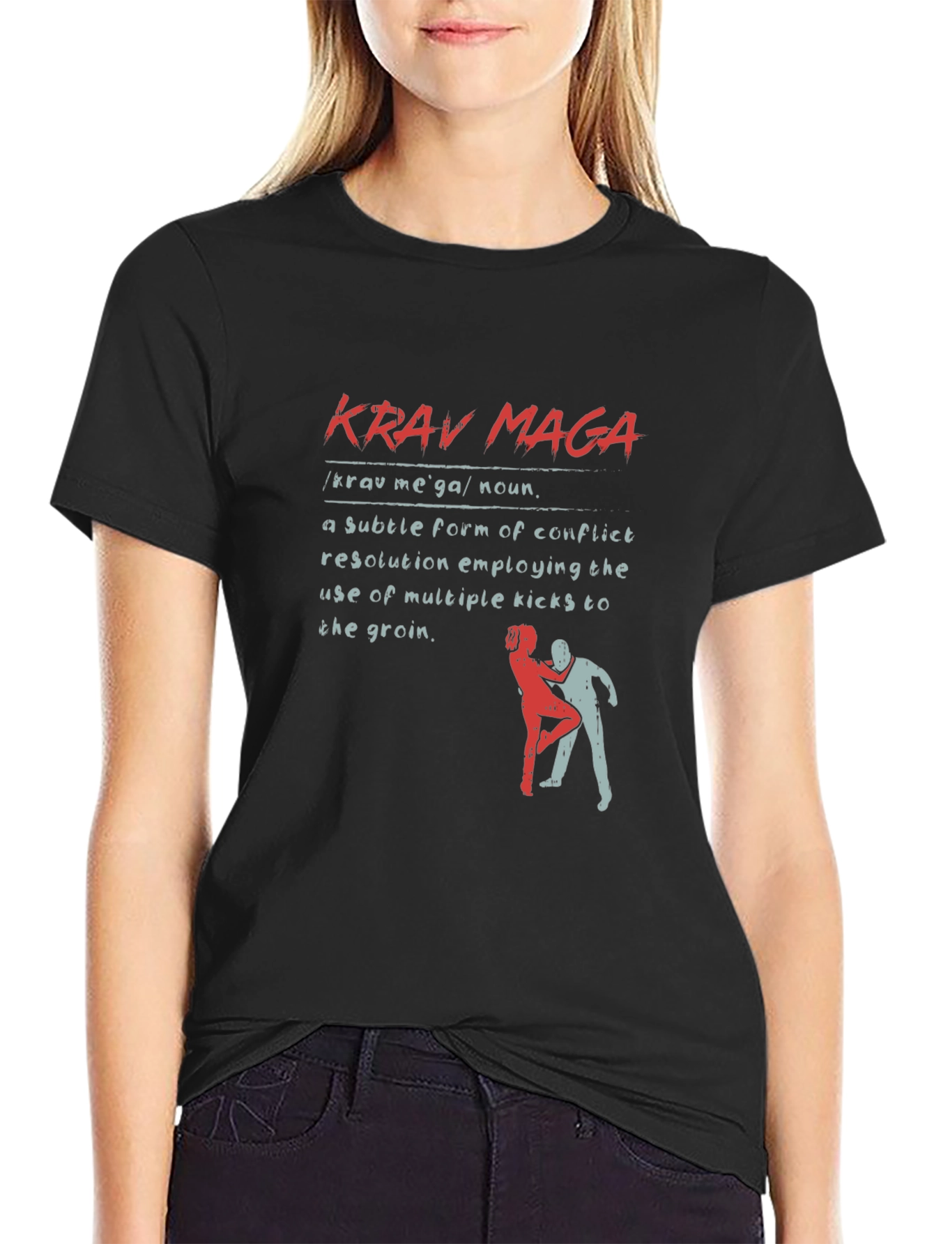 Krav Maga Definition Graphic T-Shirt