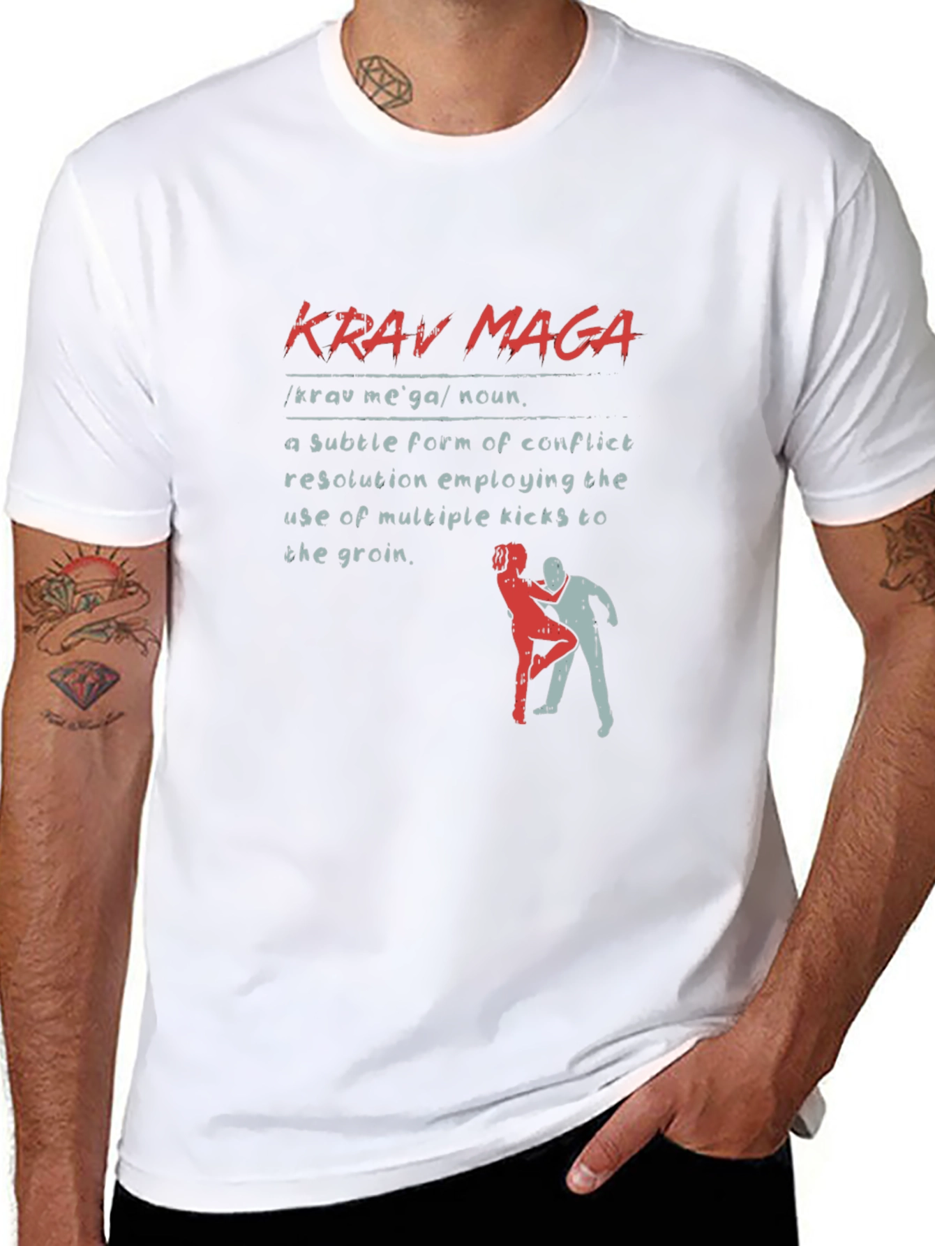 Krav Maga Definition Graphic T-Shirt