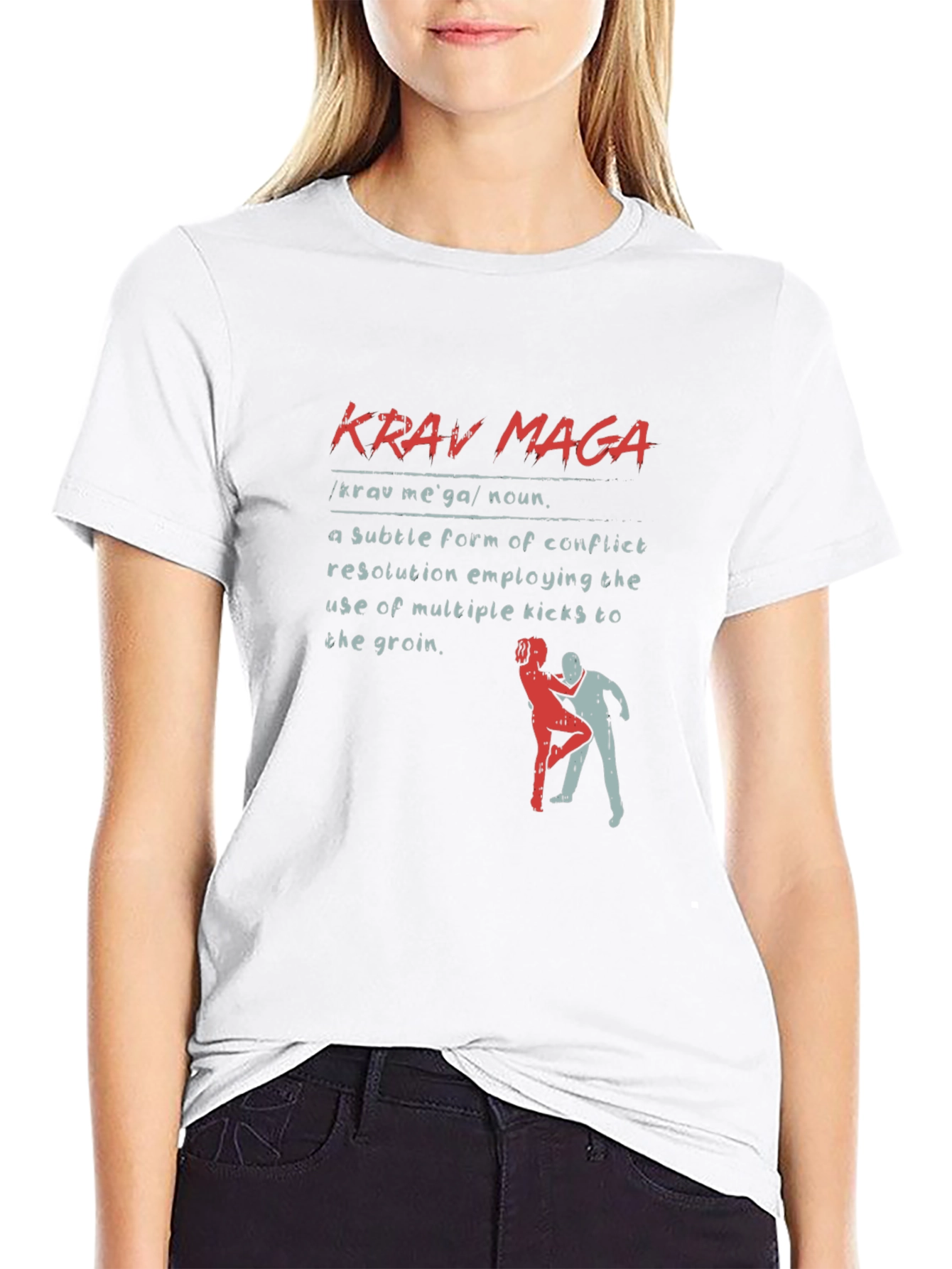 Krav Maga Definition Graphic T-Shirt