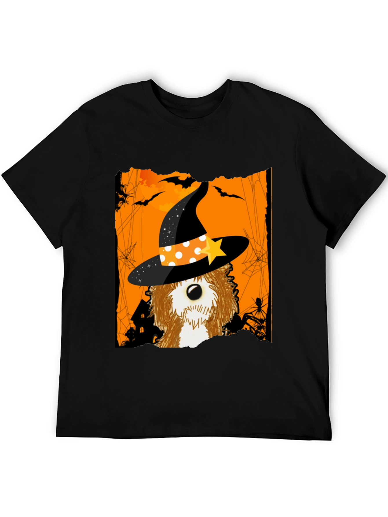 Halloween Dog Witch T-Shirt - Spooky Season Apparel