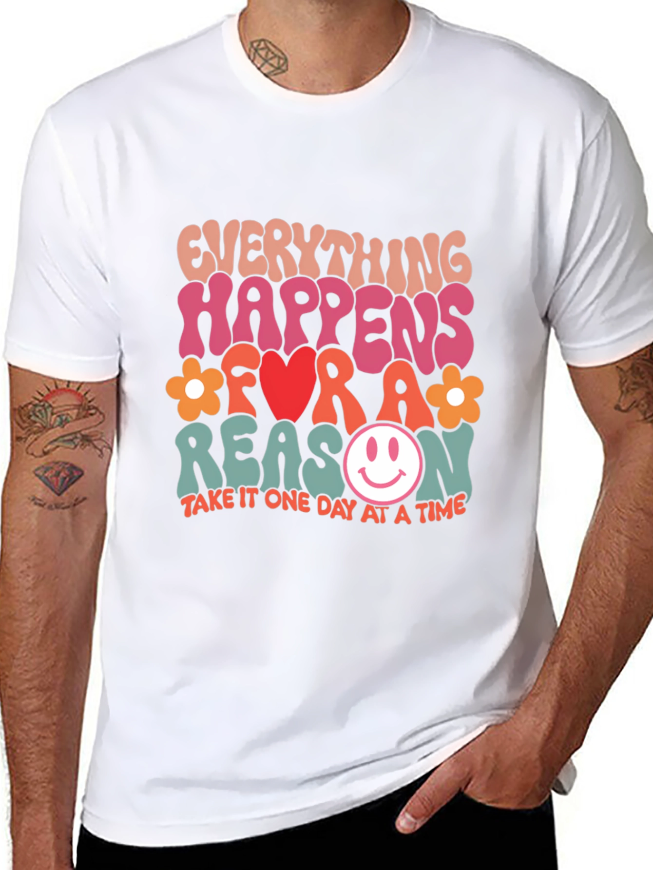 Everything Happens For A Reason Graphic Tee