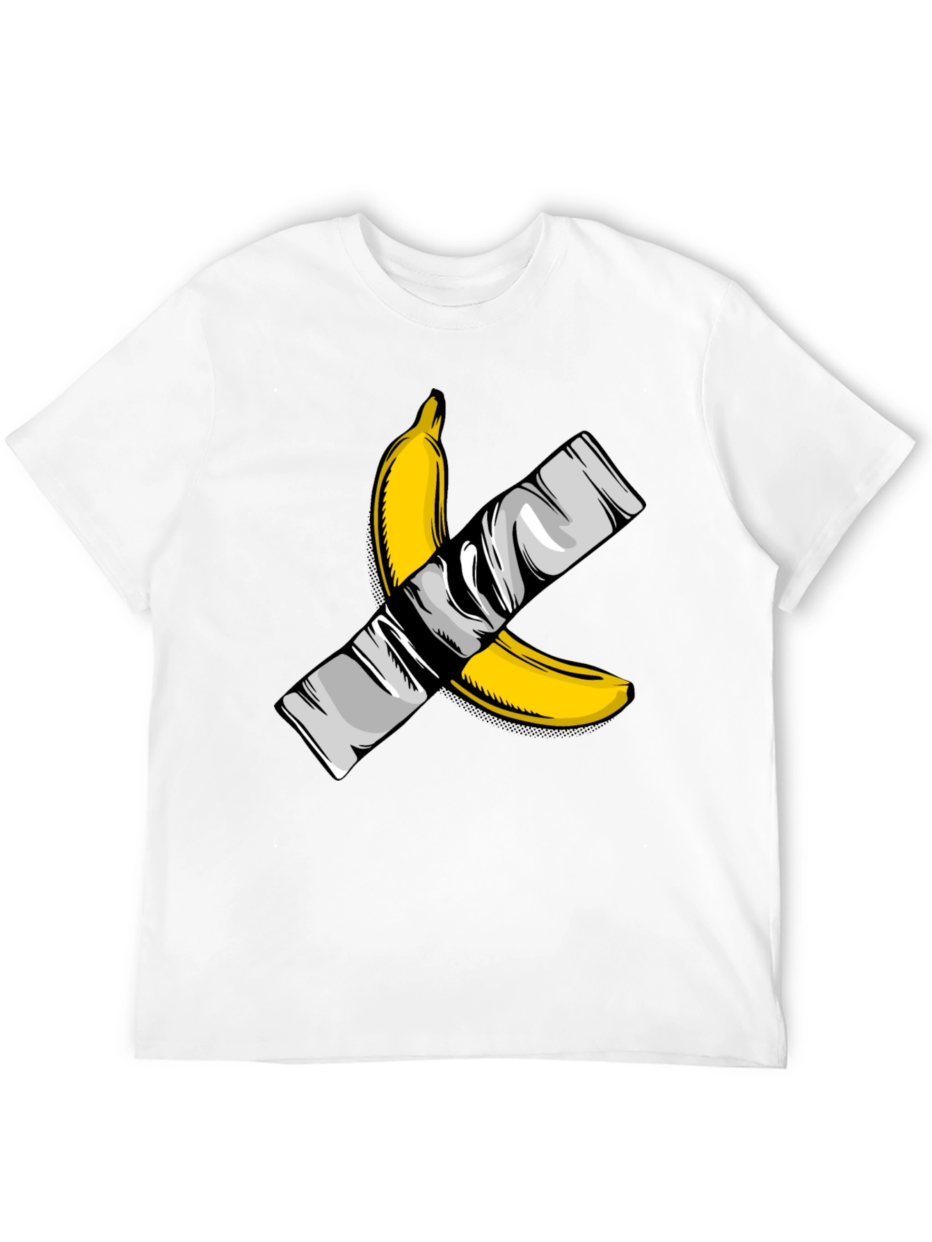Banana Duct Tape Graphic T-Shirt - Edgy Streetwear