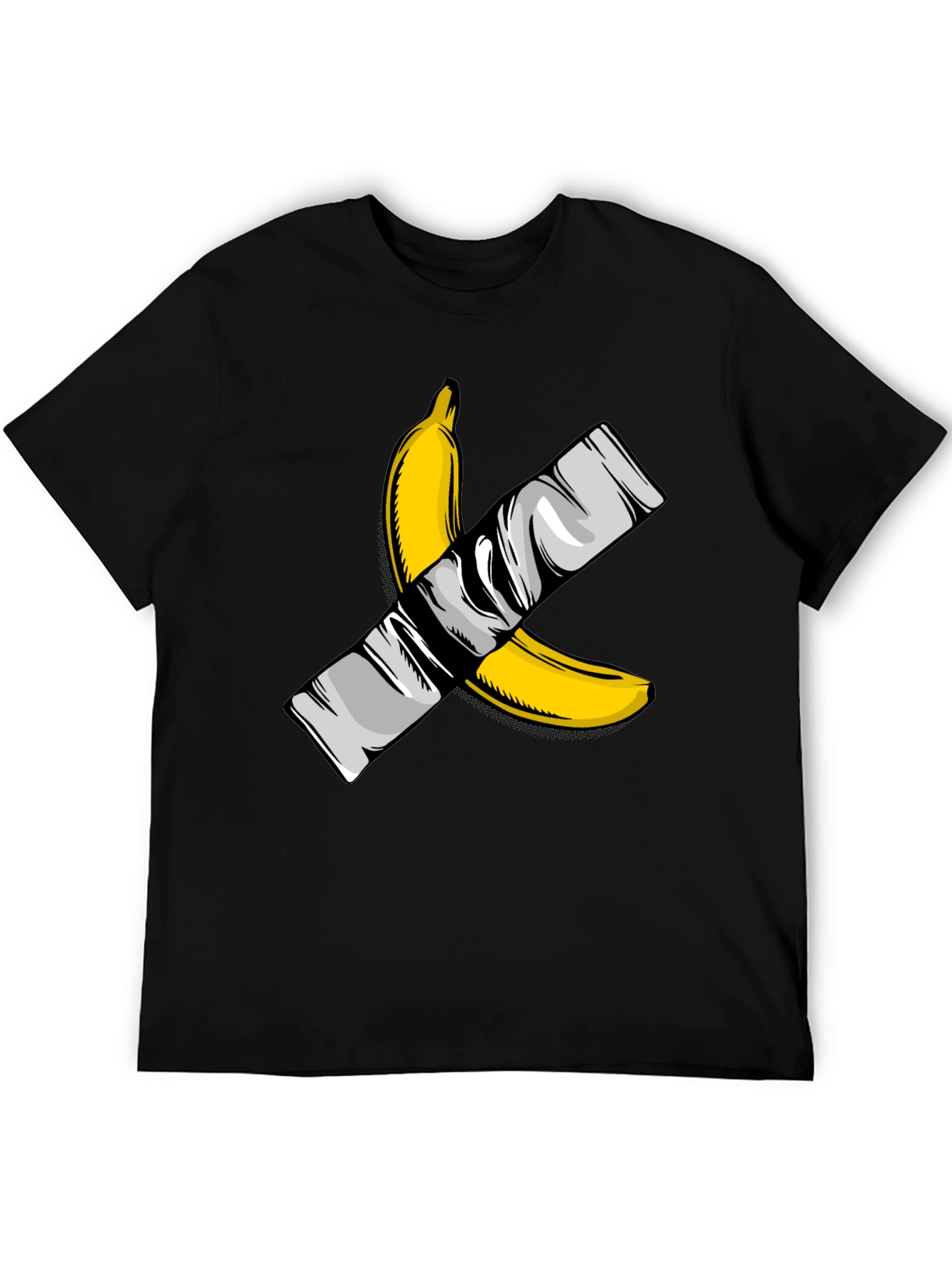 Banana Duct Tape Graphic T-Shirt - Edgy Streetwear