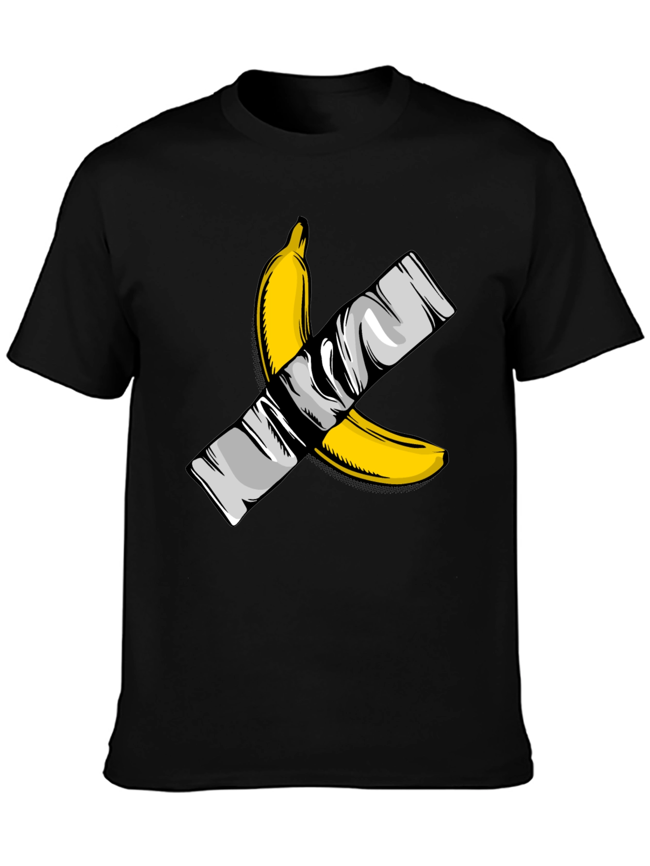 Banana Duct Tape Graphic T-Shirt - Edgy Streetwear