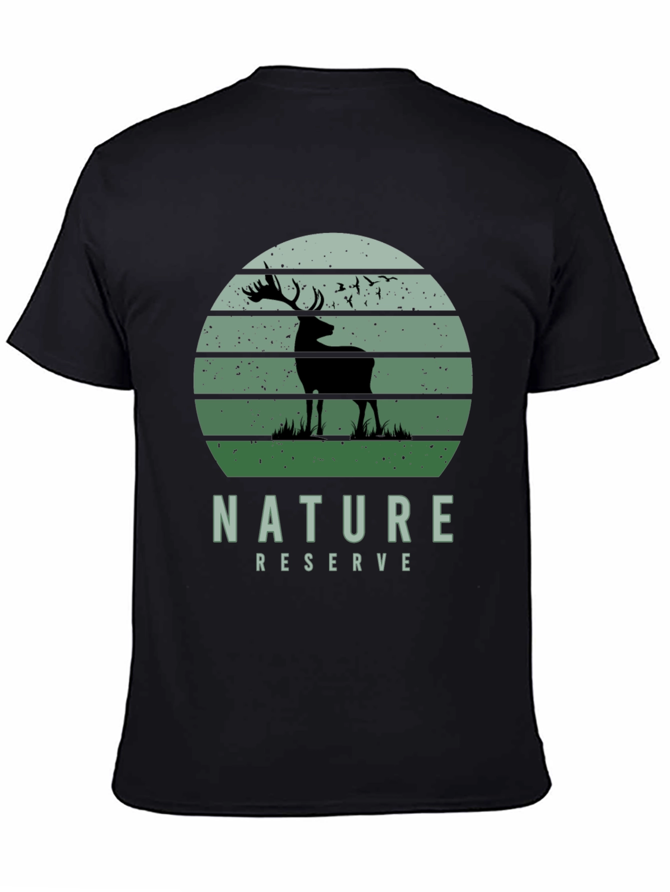 Nature Reserve Deer Graphic T-Shirt