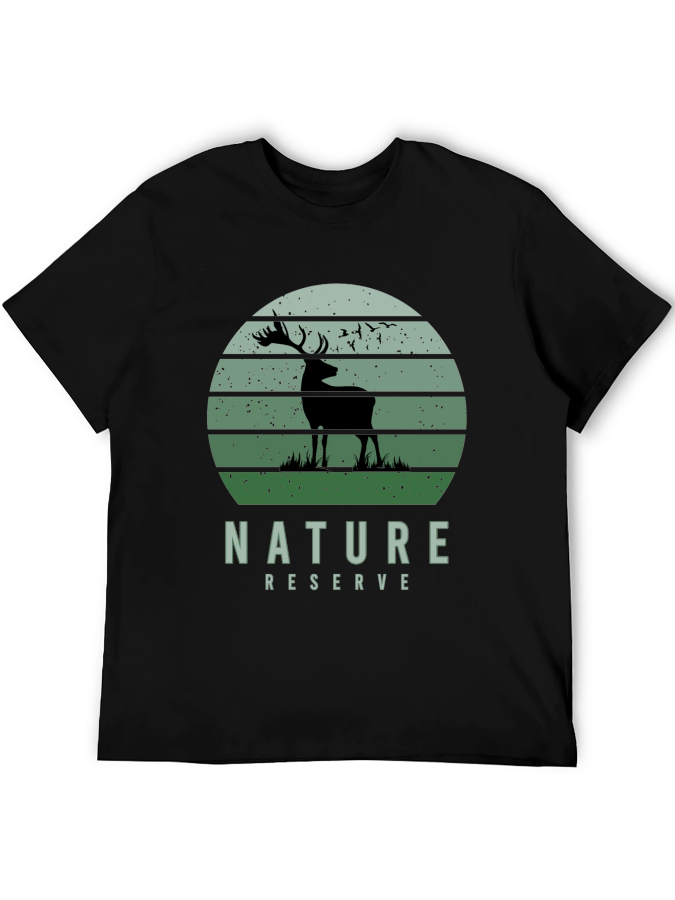 Nature Reserve Deer Graphic T-Shirt