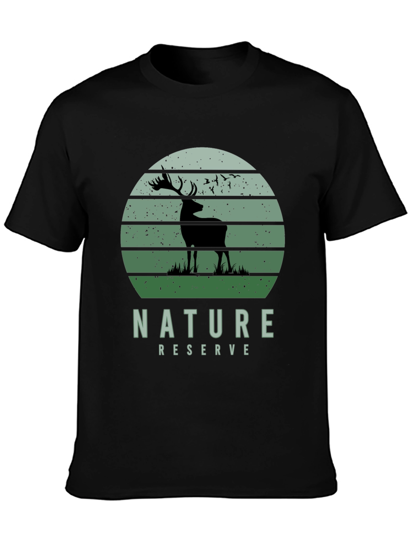 Nature Reserve Deer Graphic T-Shirt