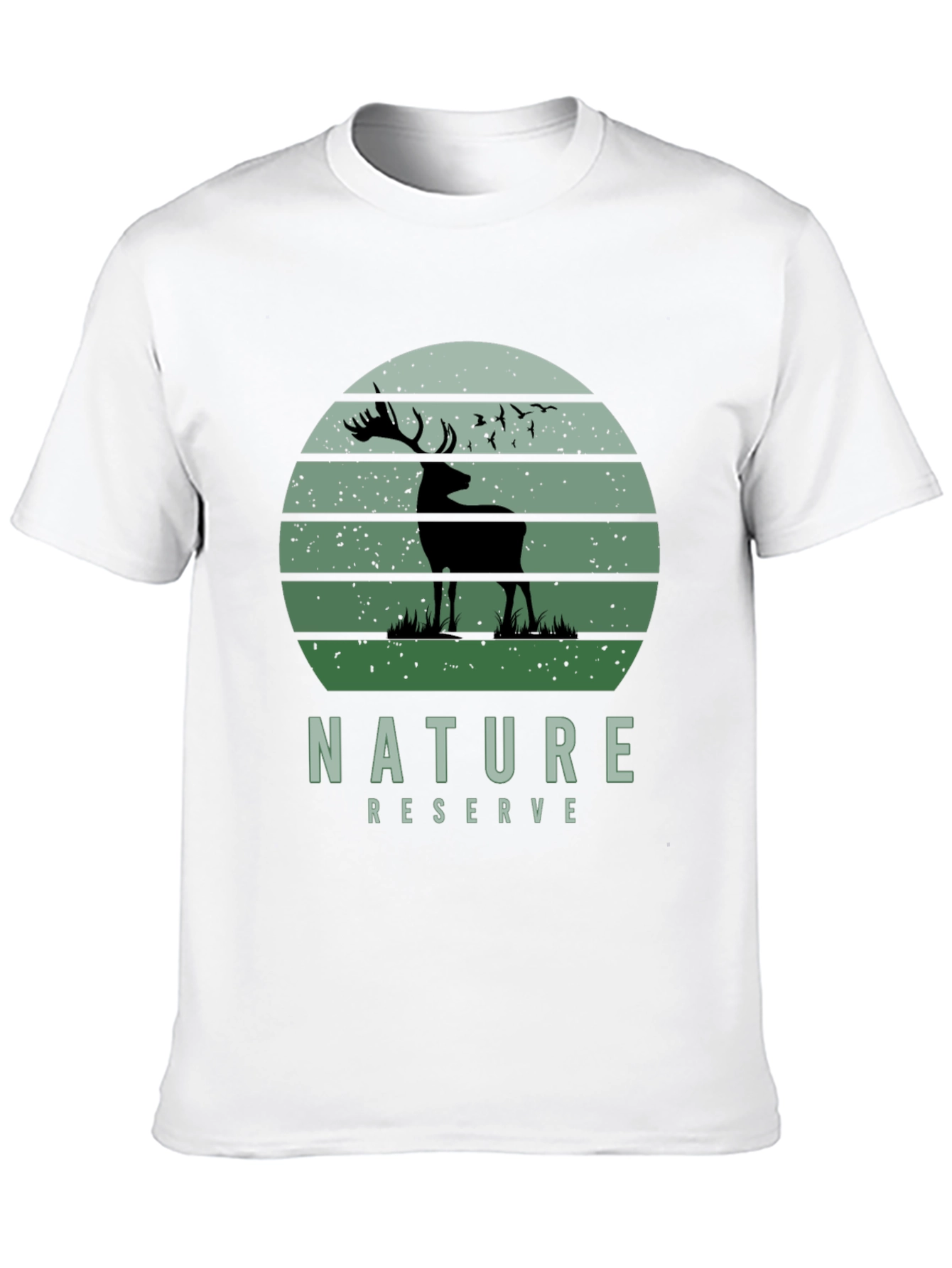 Nature Reserve Deer Graphic T-Shirt