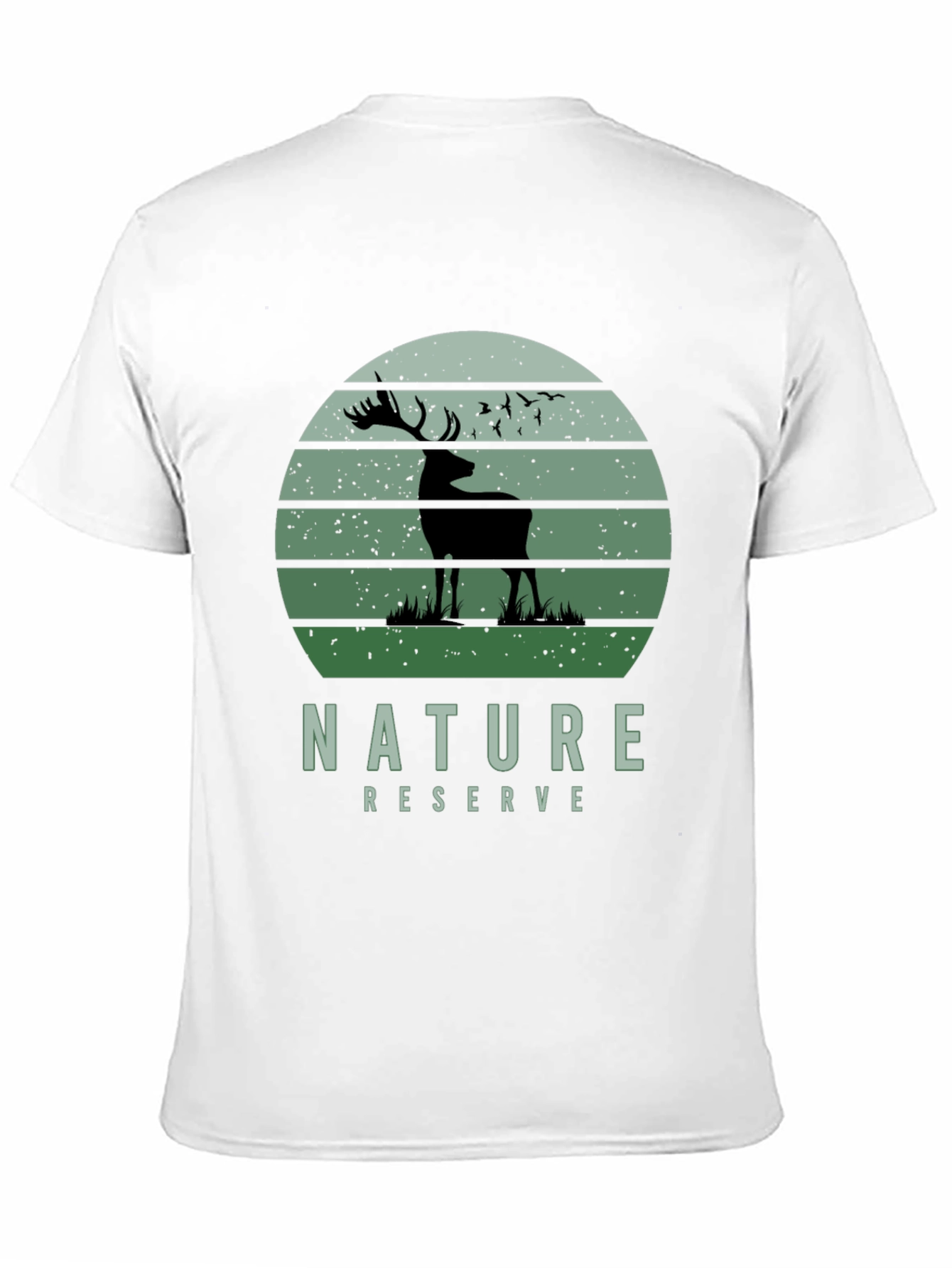 Nature Reserve Deer Graphic T-Shirt
