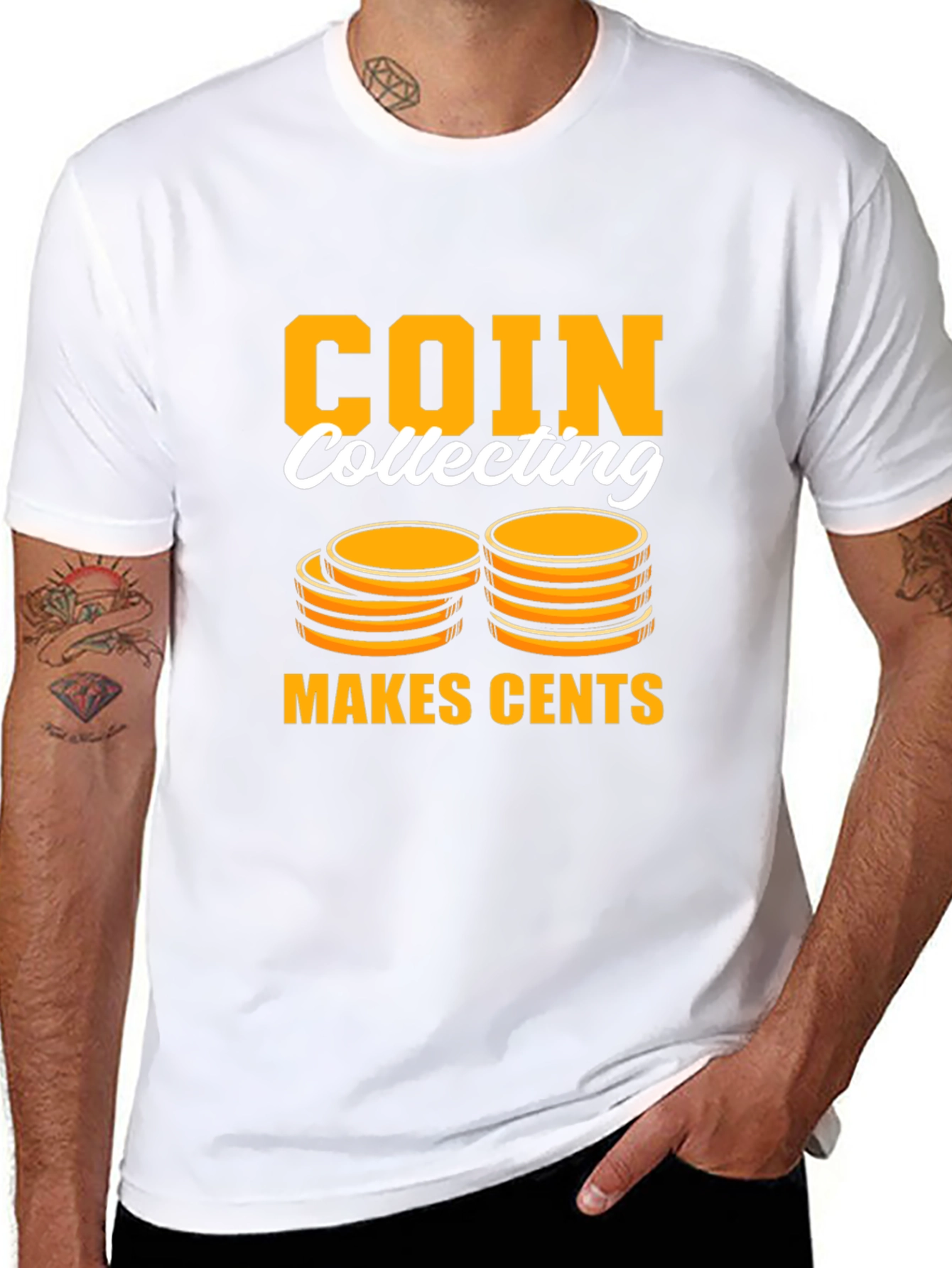Coin Collecting Makes Cents T-Shirt