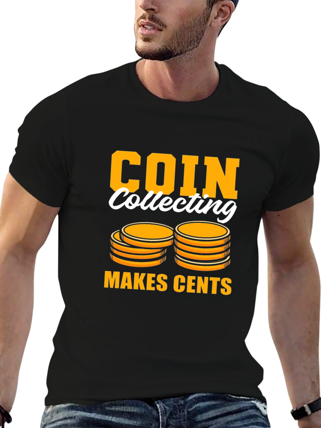 Coin Collecting Makes Cents T-Shirt