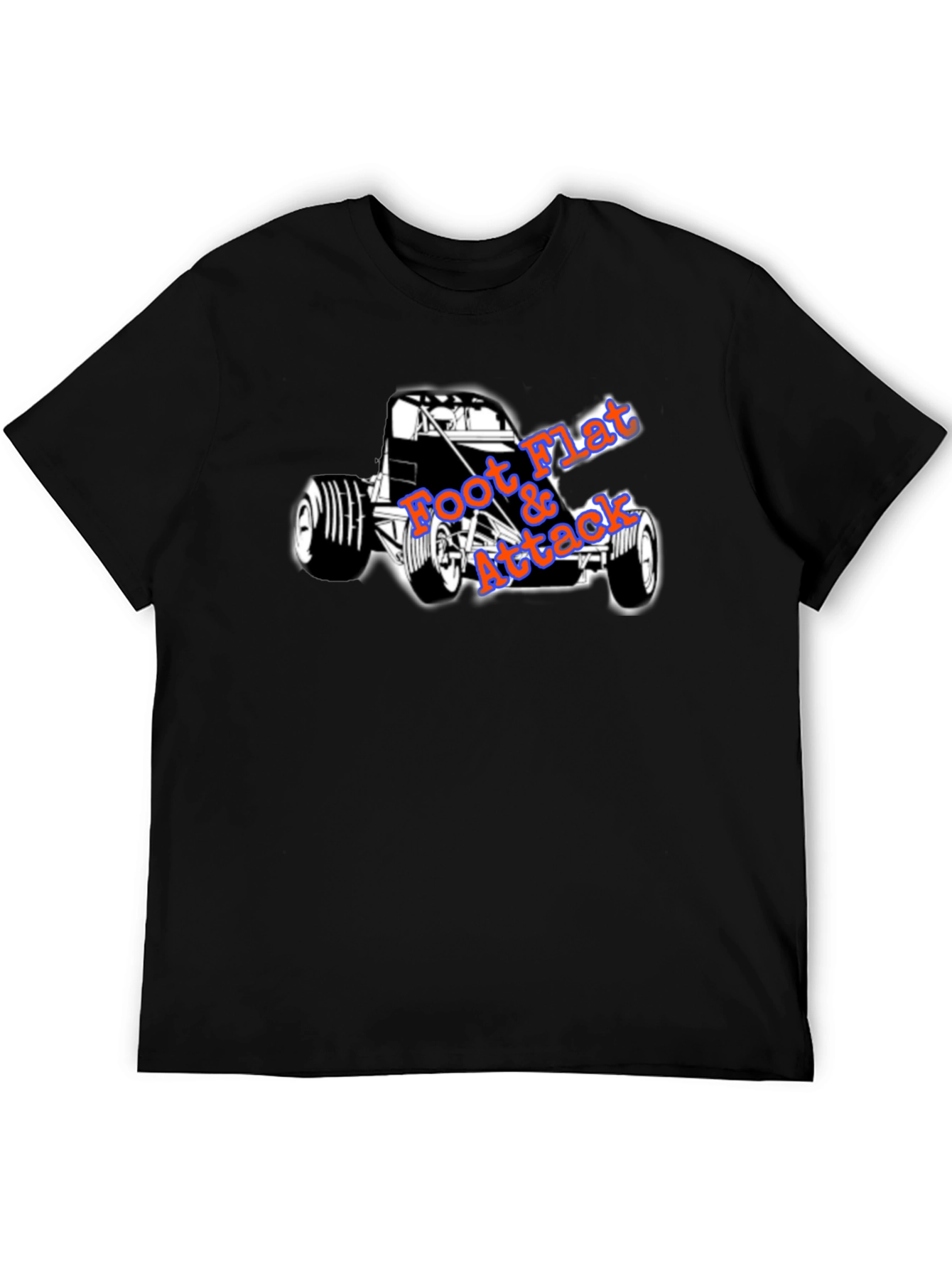 Foot Flat Attack Racing T-Shirt