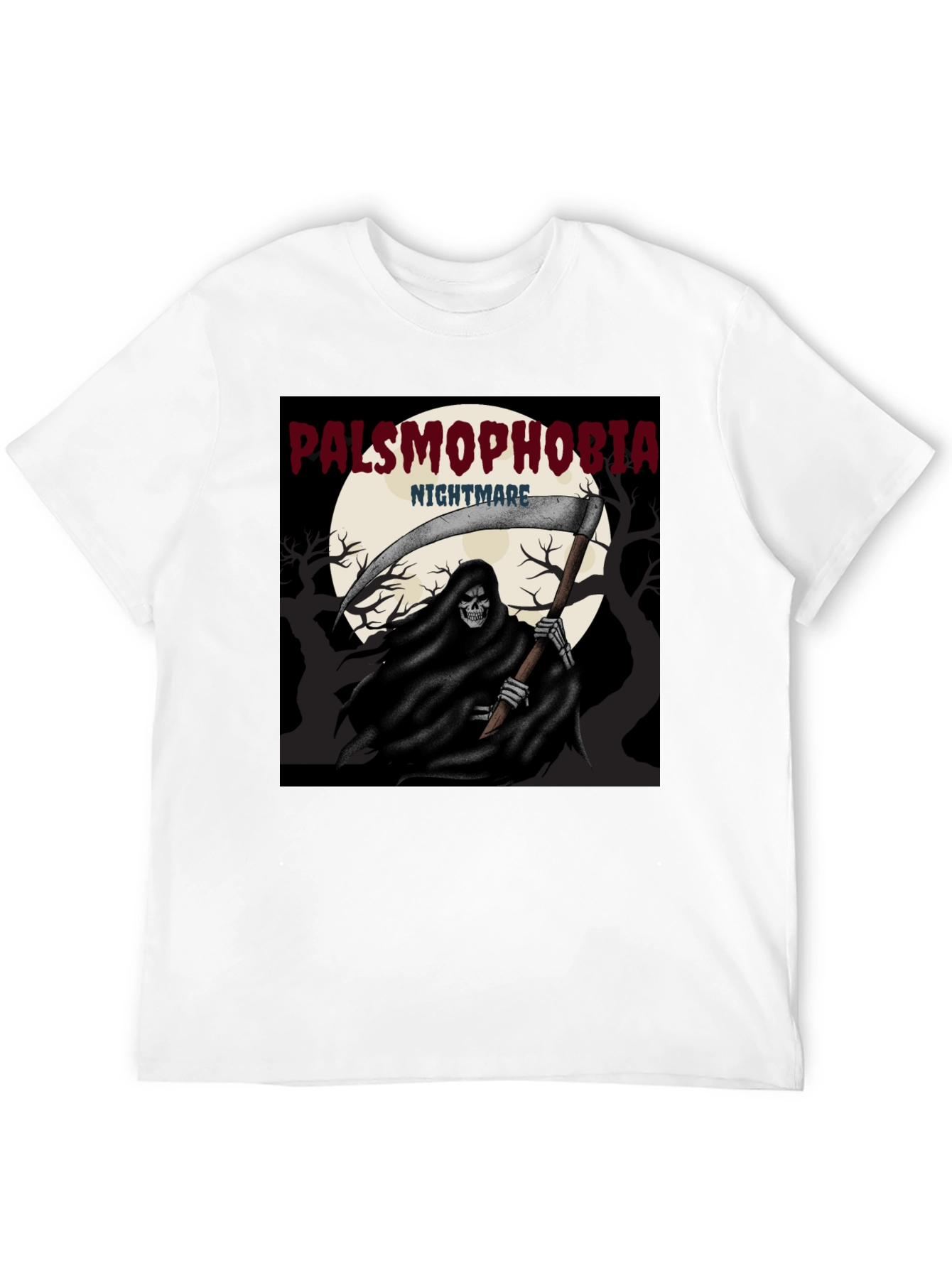 Palsmophobia Nightmare Grim Reaper T-Shirt