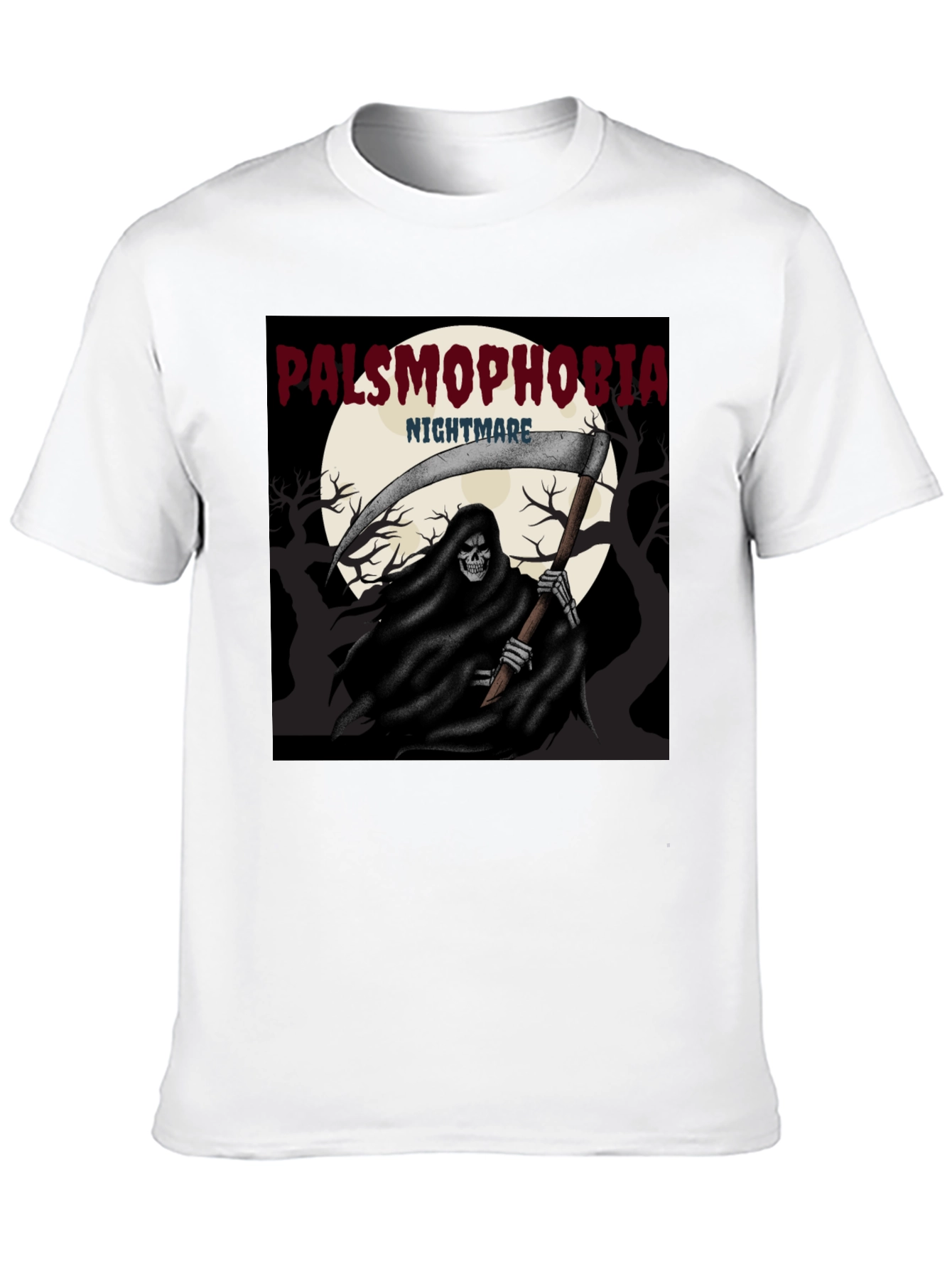 Palsmophobia Nightmare Grim Reaper T-Shirt