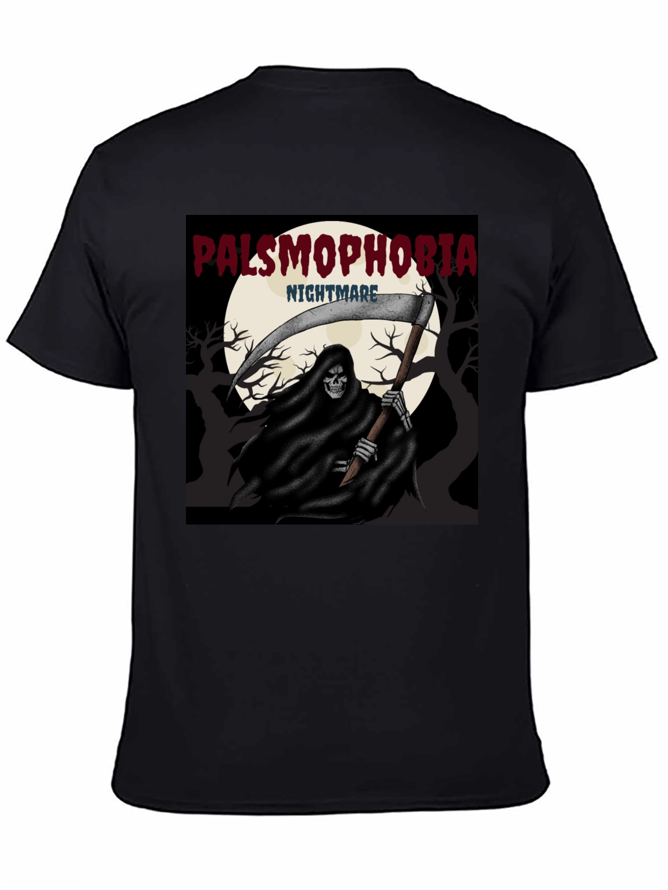 Palsmophobia Nightmare Grim Reaper T-Shirt