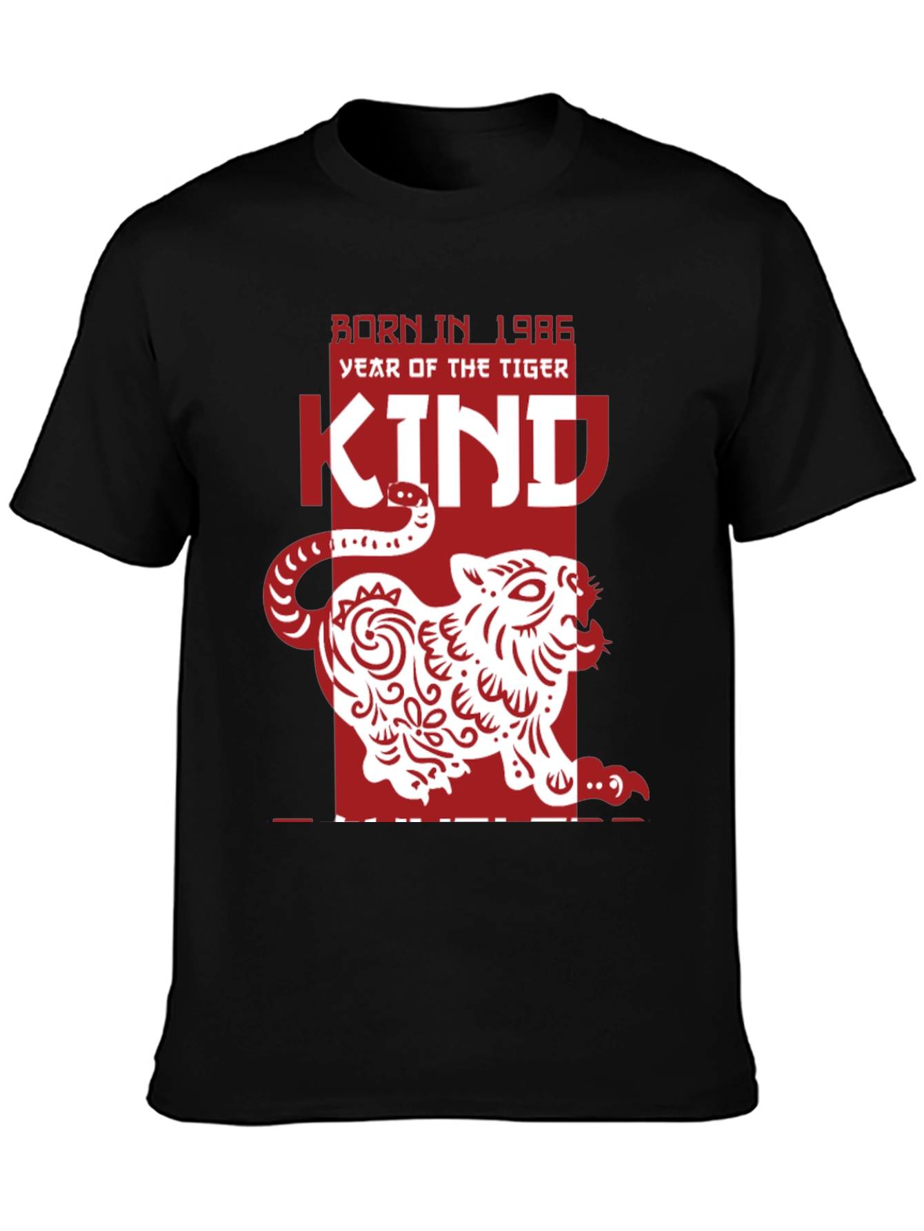 Year of the Tiger 1986 Kind Graphic Tee