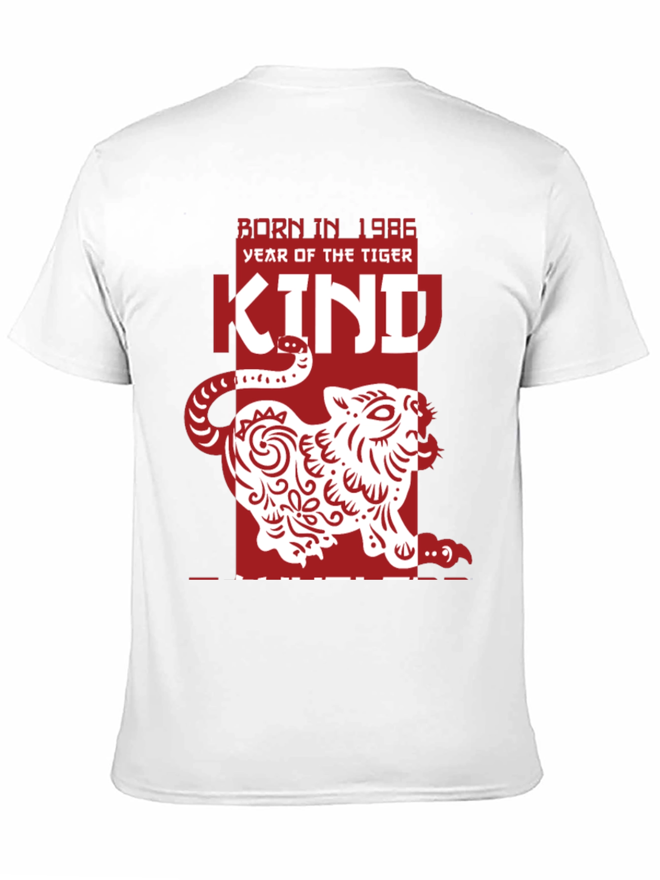 Year of the Tiger 1986 Kind Graphic Tee