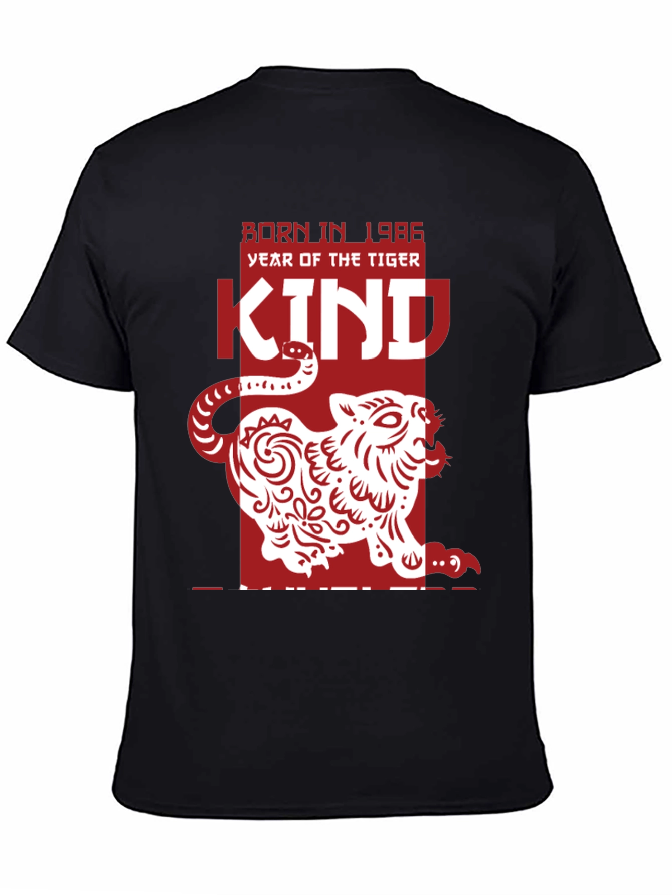 Year of the Tiger 1986 Kind Graphic Tee