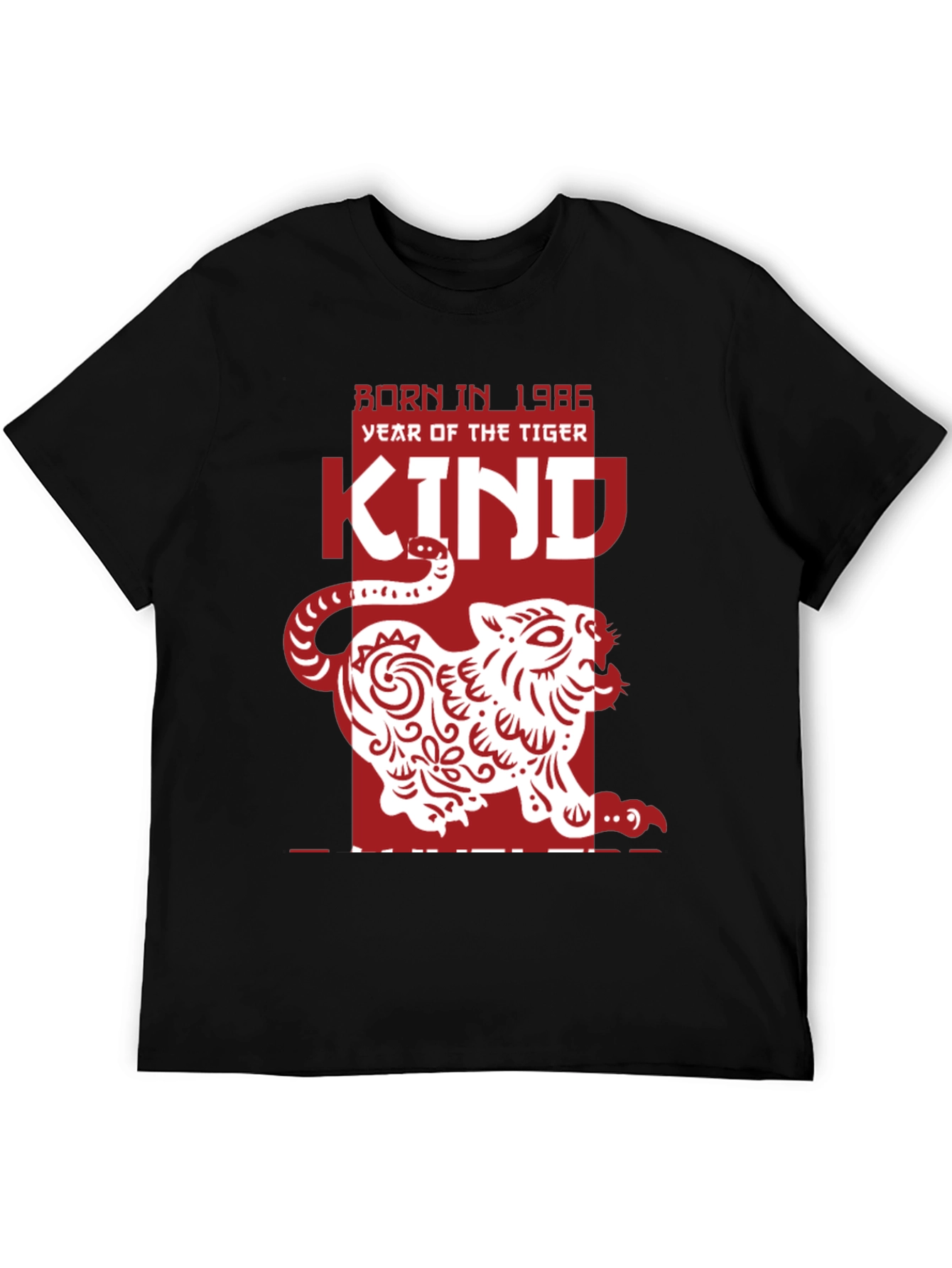 Year of the Tiger 1986 Kind Graphic Tee