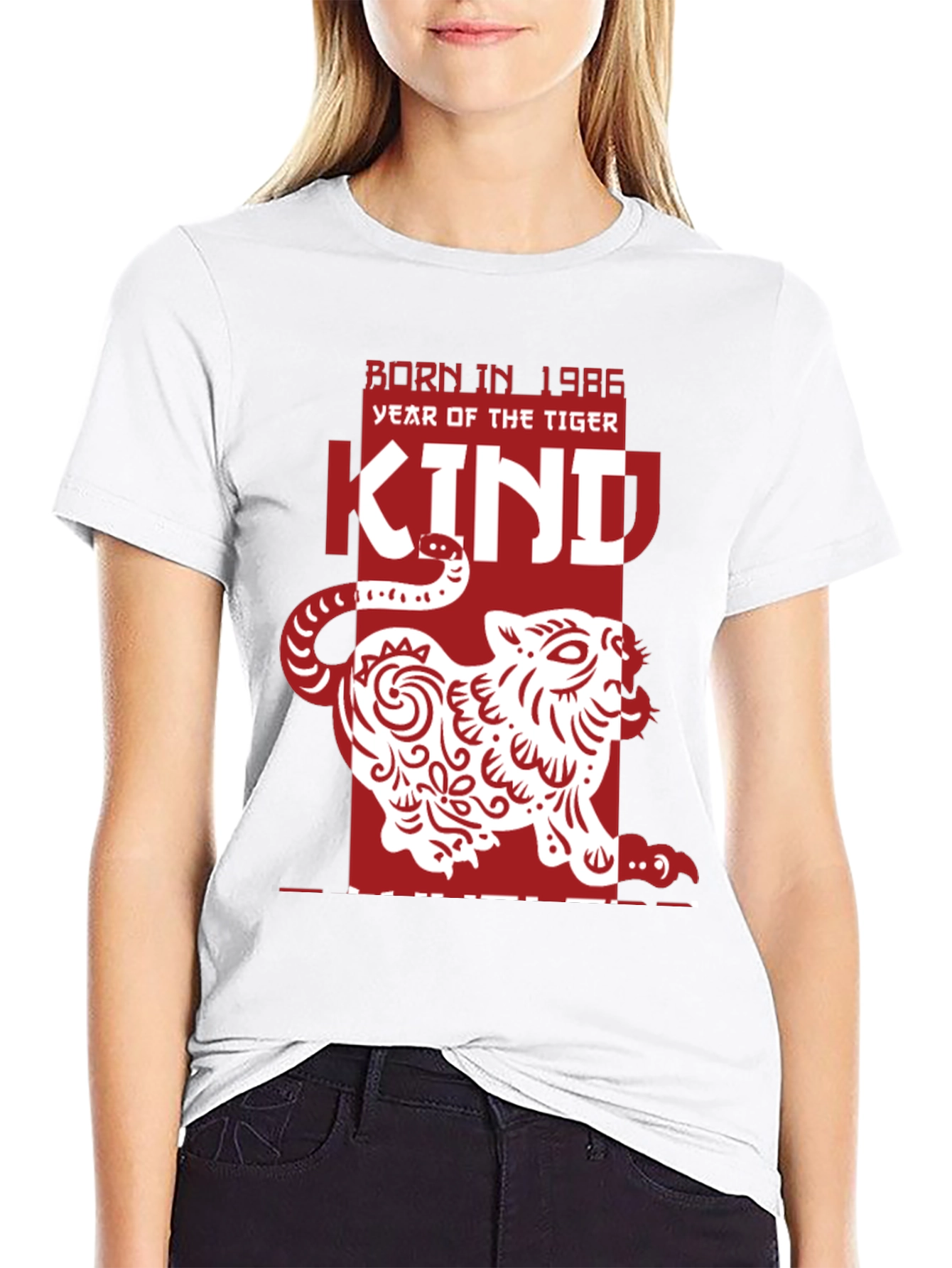 Year of the Tiger 1986 Kind Graphic Tee