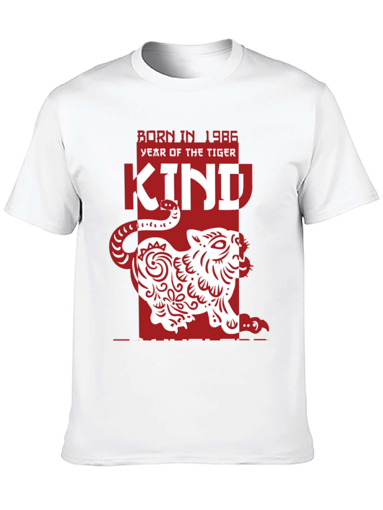 Year of the Tiger 1986 Kind Graphic Tee