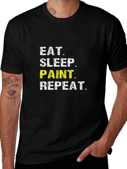 Eat Sleep Paint Repeat T-Shirt