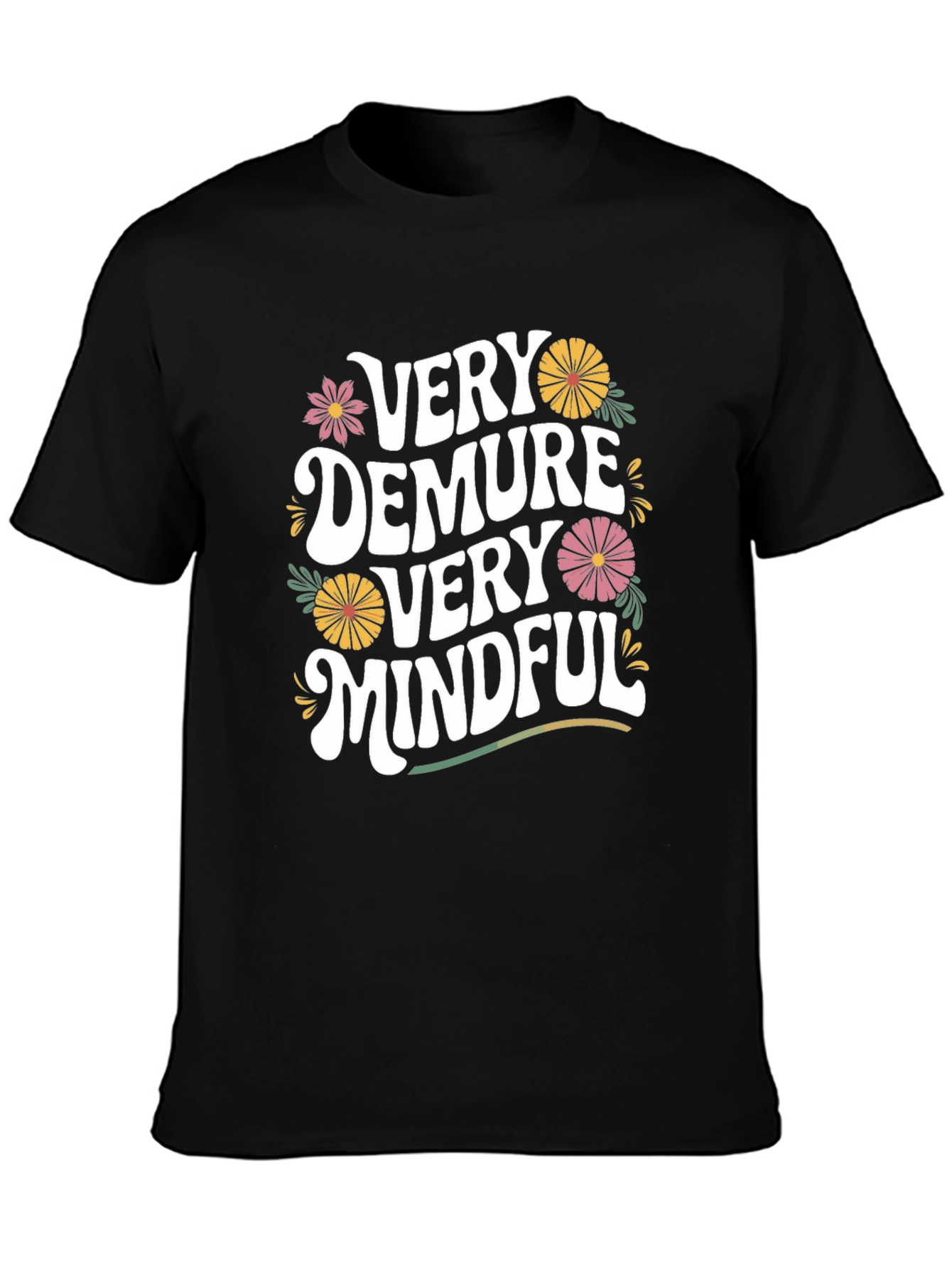 Very Demure Very Mindful Graphic Tee