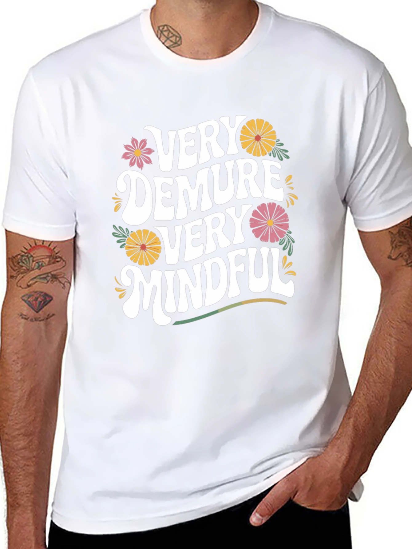 Very Demure Very Mindful Graphic Tee