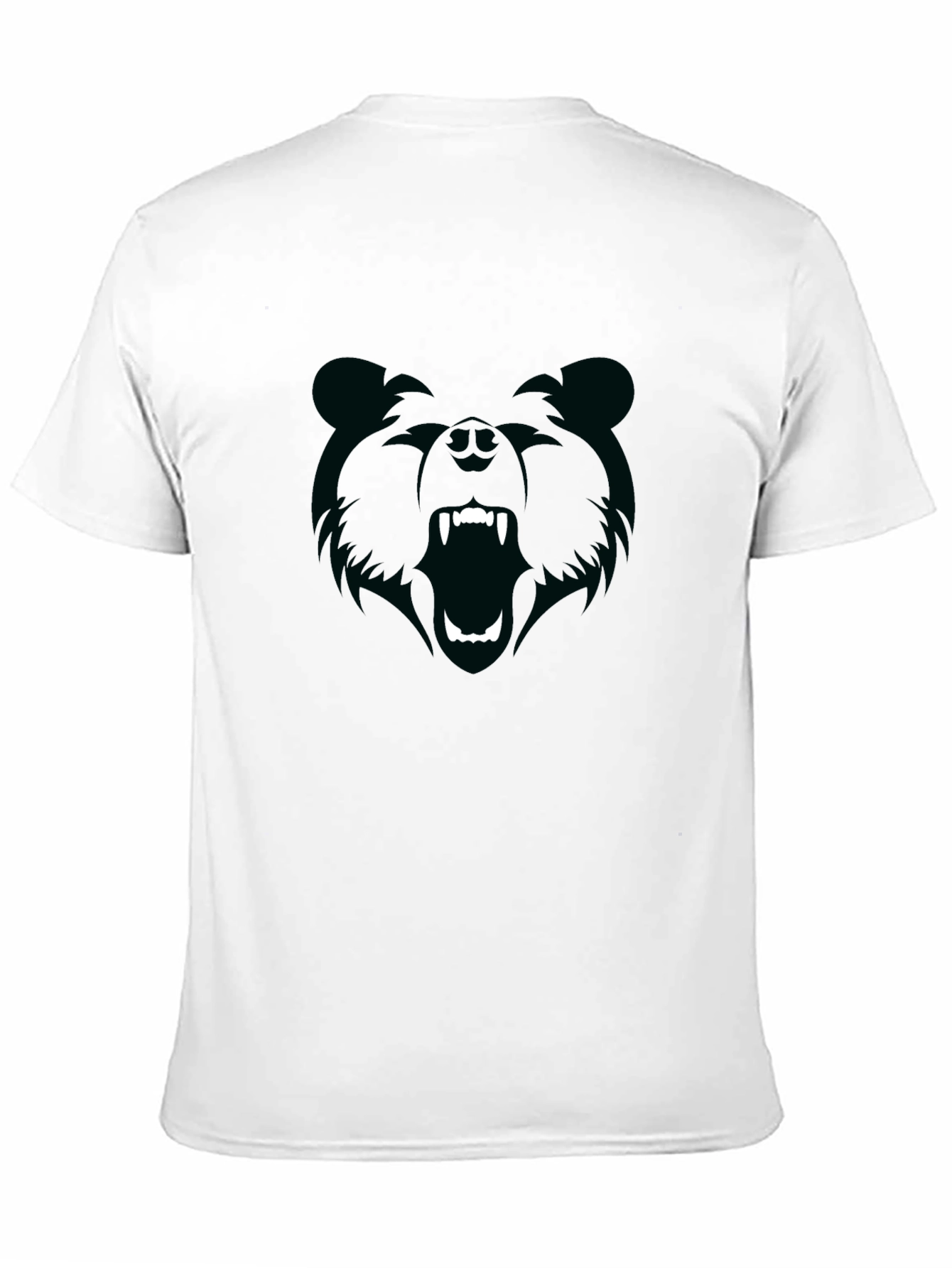 Black Bear Graphic Tee - Mens Crew Neck