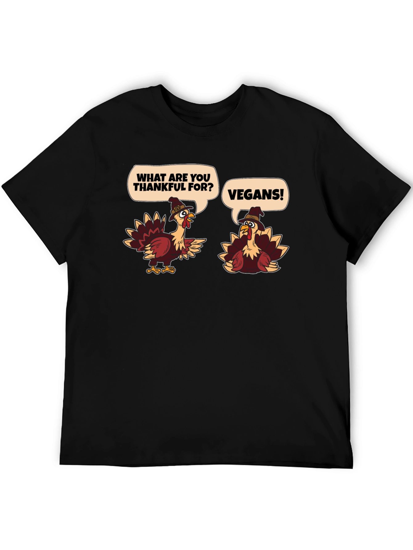 Vegan Thanksgiving Turkey T-Shirt