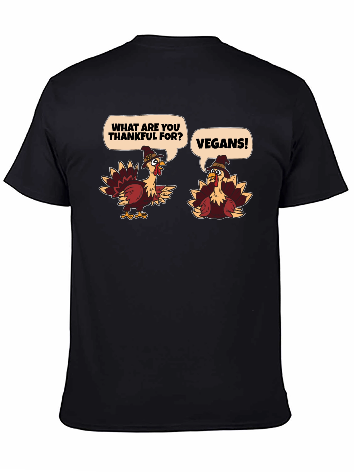 Vegan Thanksgiving Turkey T-Shirt