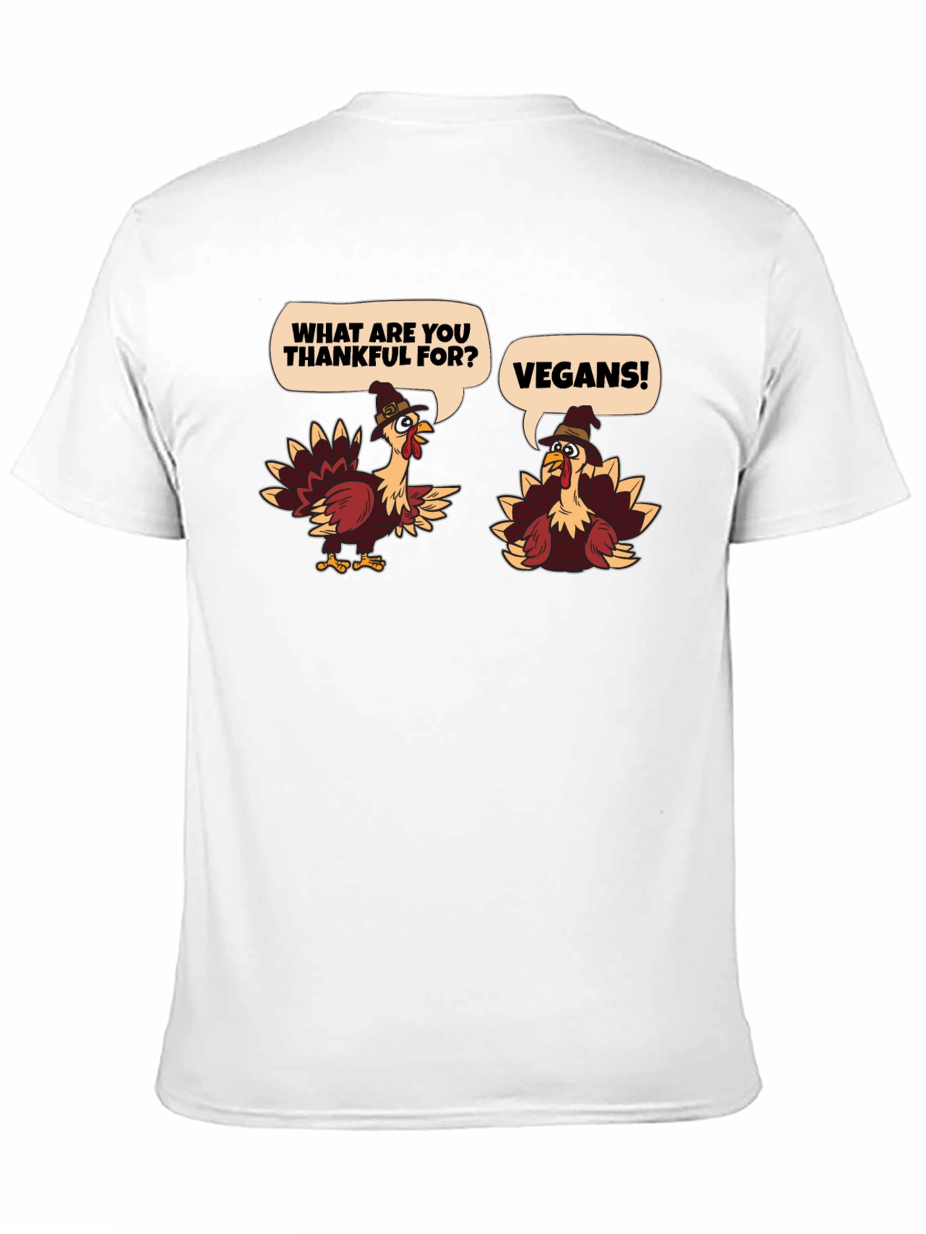 Vegan Thanksgiving Turkey T-Shirt
