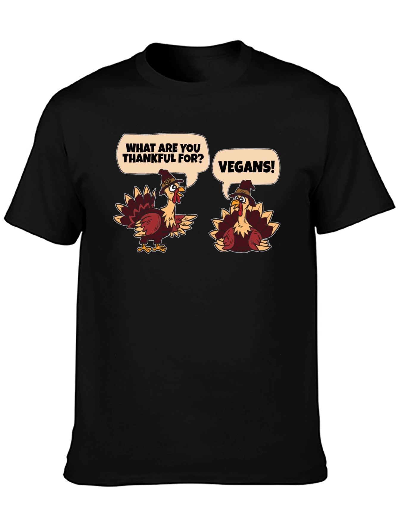 Vegan Thanksgiving Turkey T-Shirt