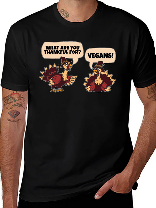 Vegan Thanksgiving Turkey T-Shirt