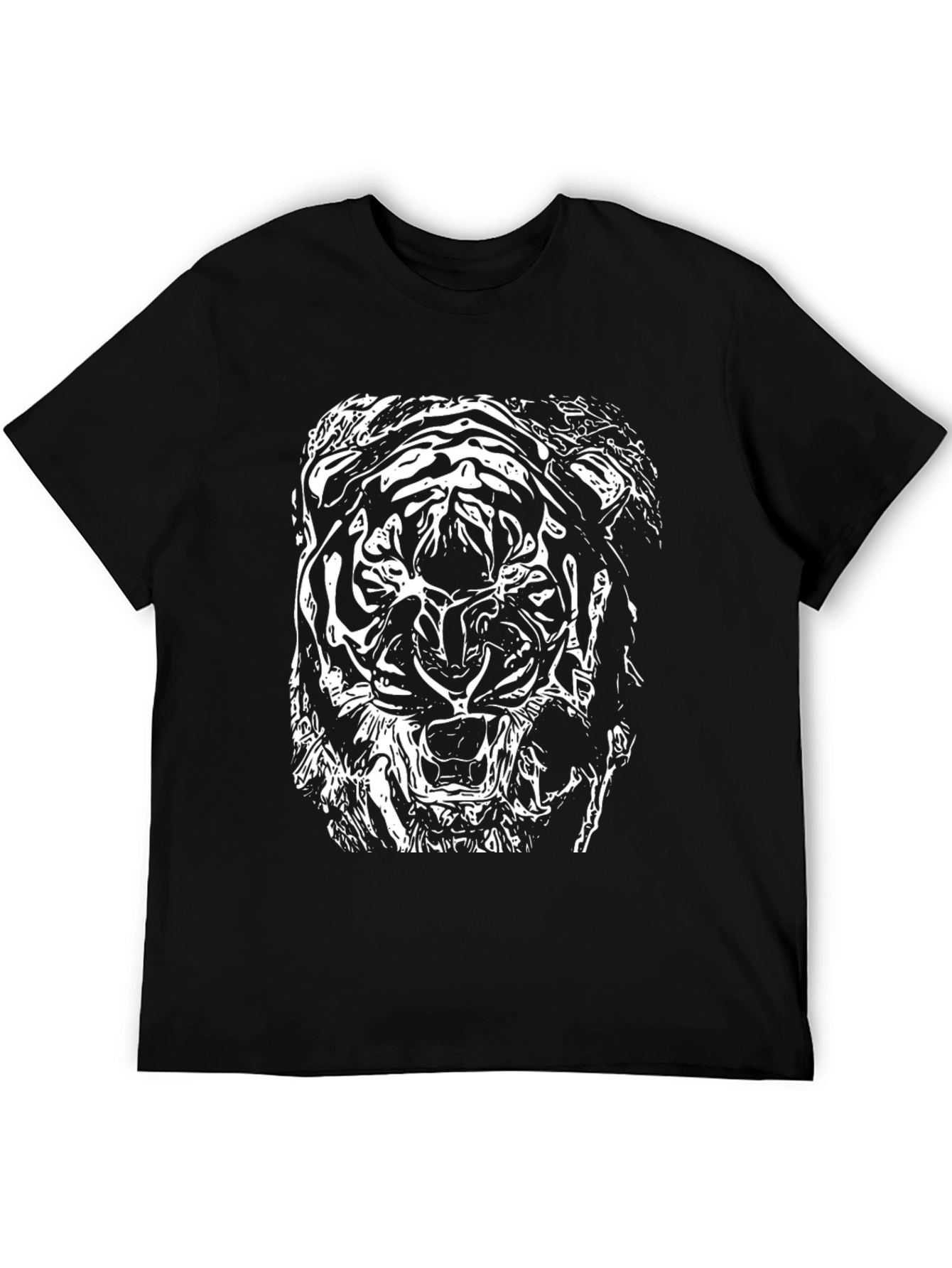 Black Tiger Graphic Tee