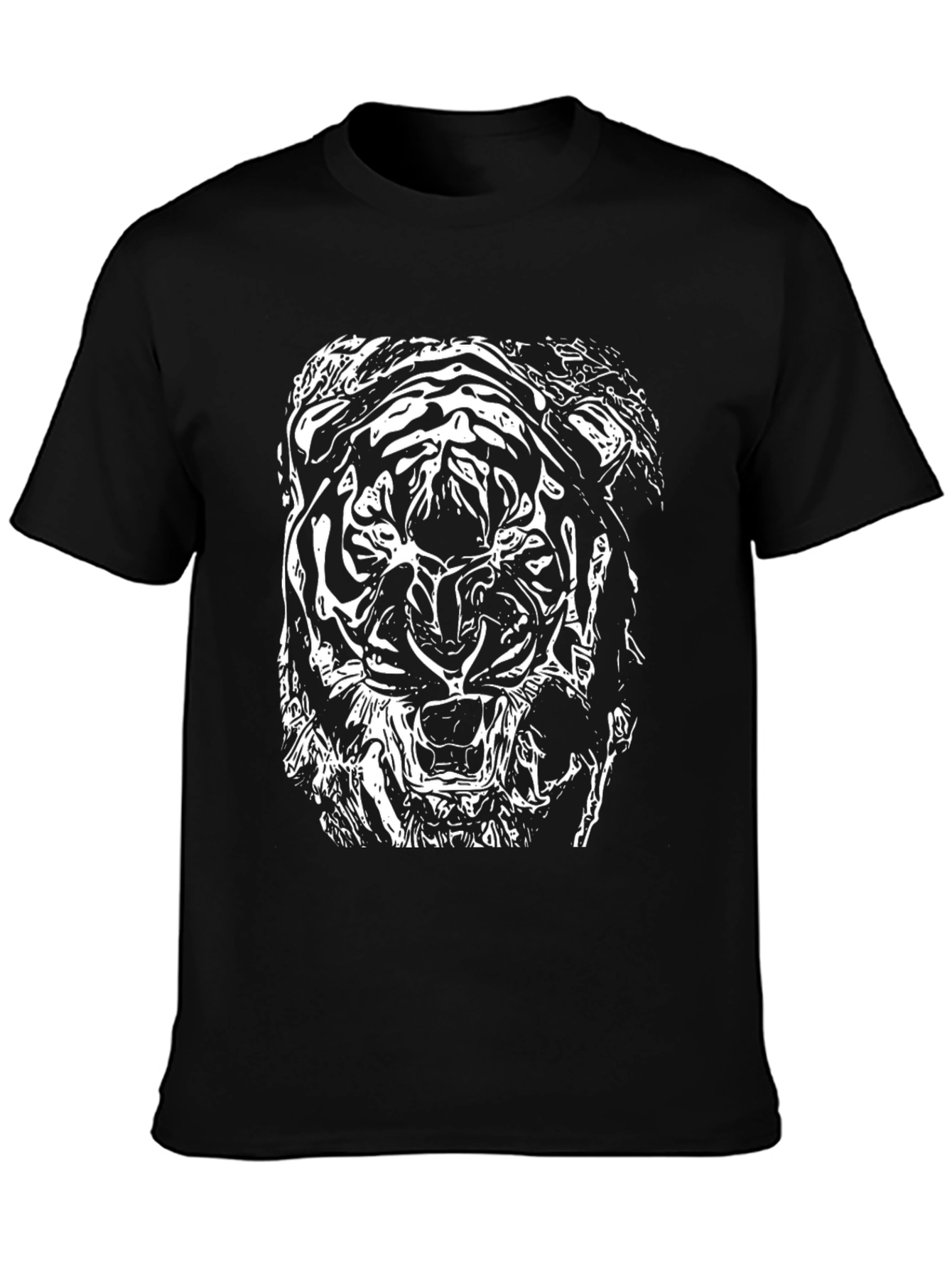 Black Tiger Graphic Tee