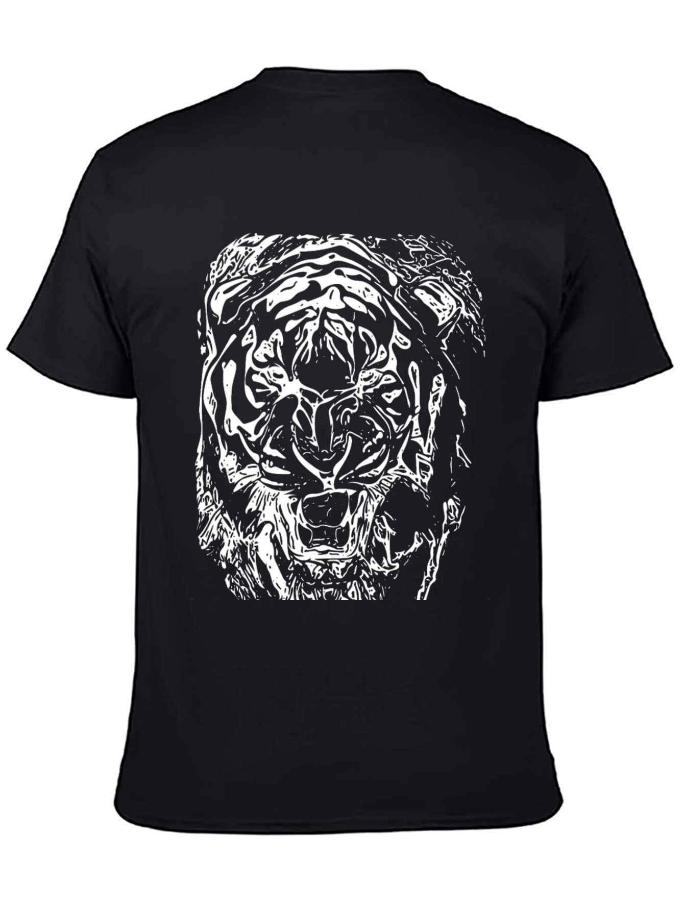 Black Tiger Graphic Tee
